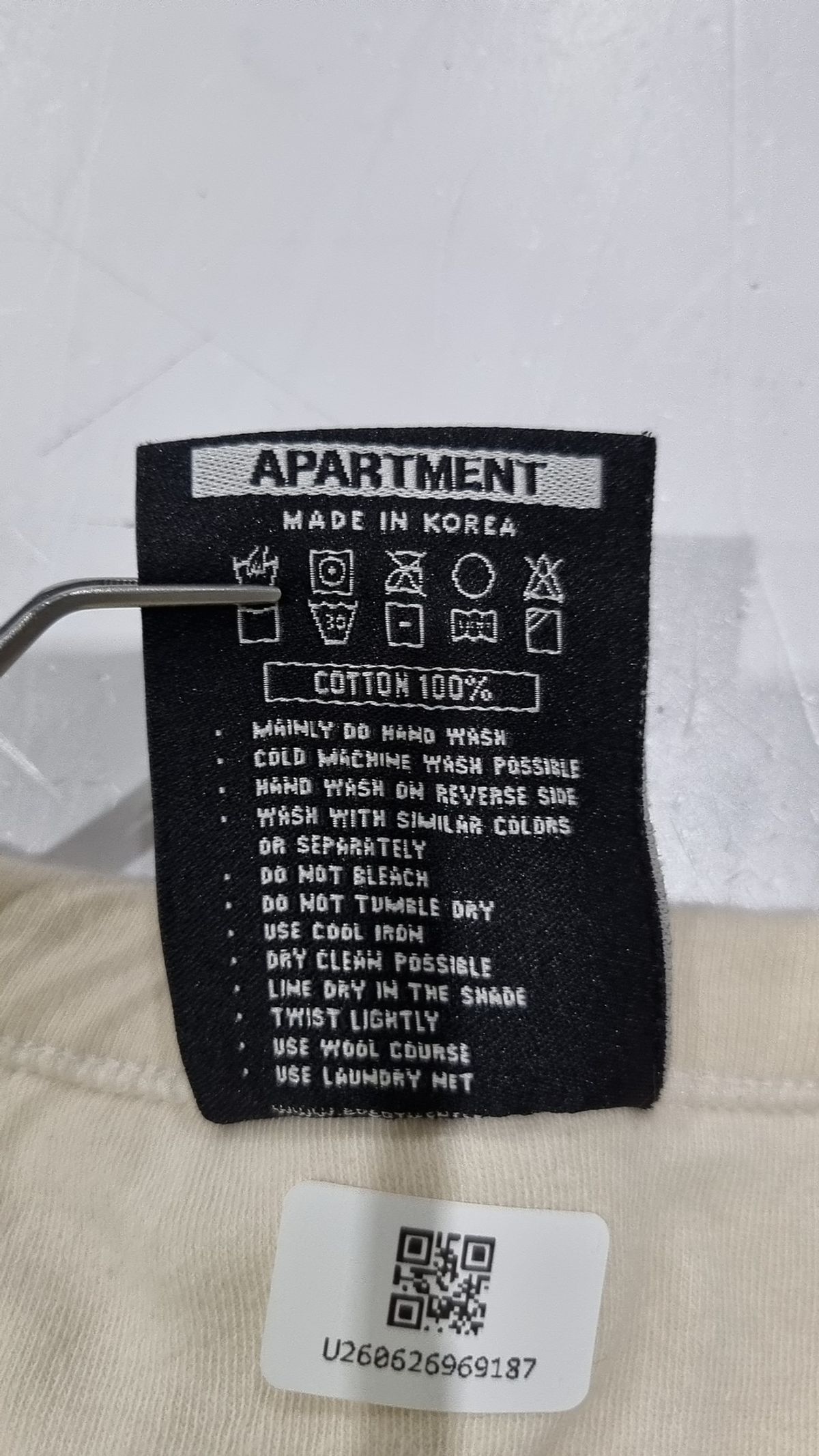 아파트먼트(APARTMENT) 반소매 티셔츠 FREE