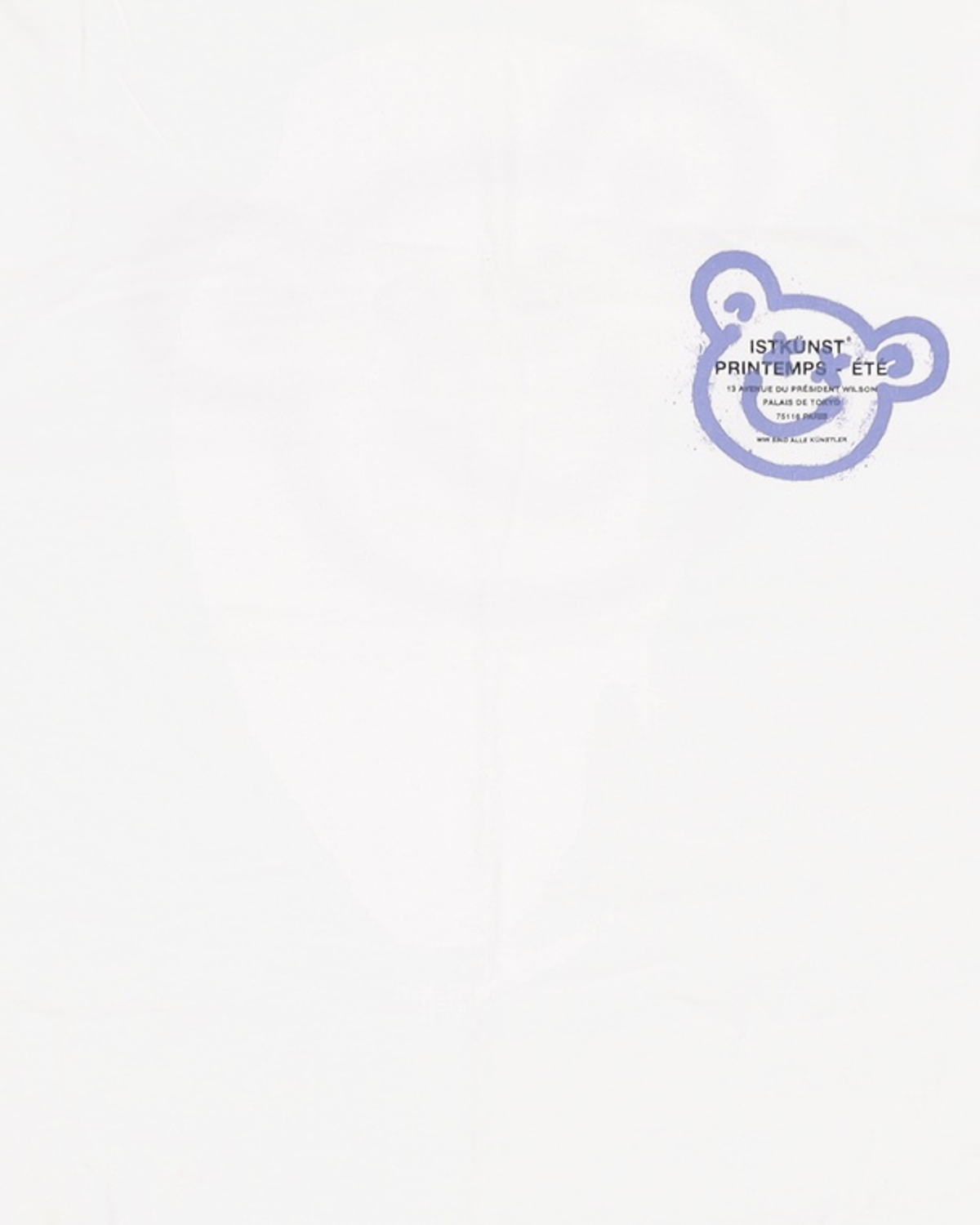 이스트쿤스트(ISTKUNST) 반소매 티셔츠 M