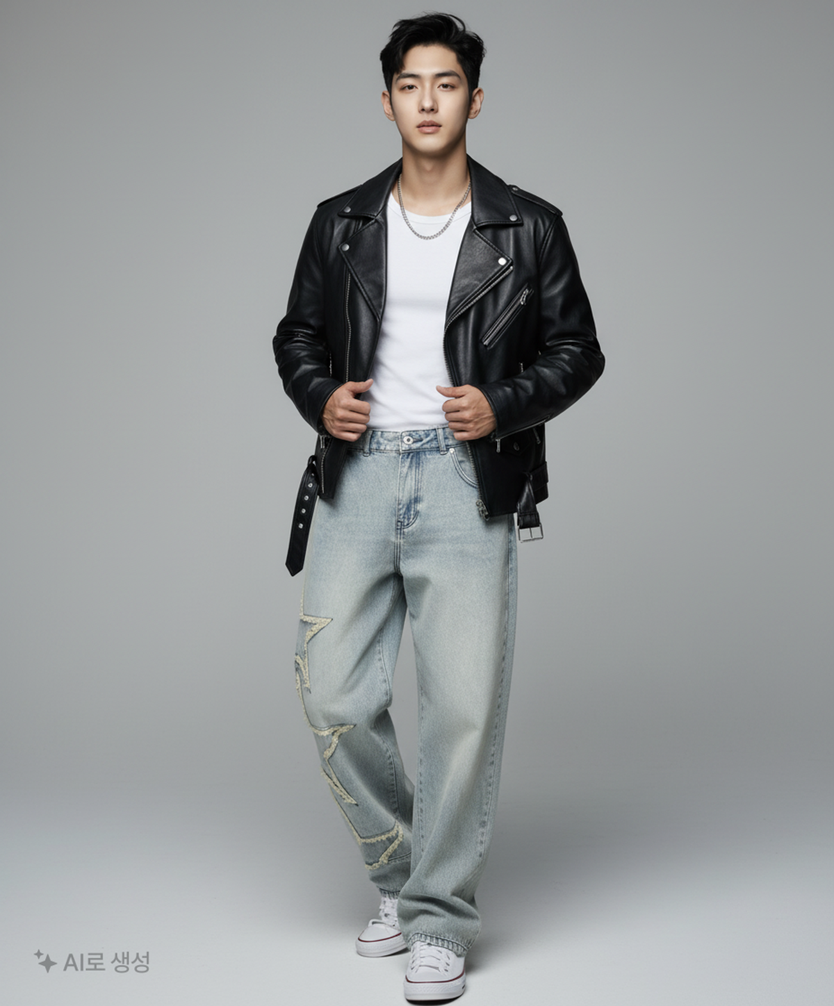 엑스톤즈(XTONZ) 청/데님 팬츠 L