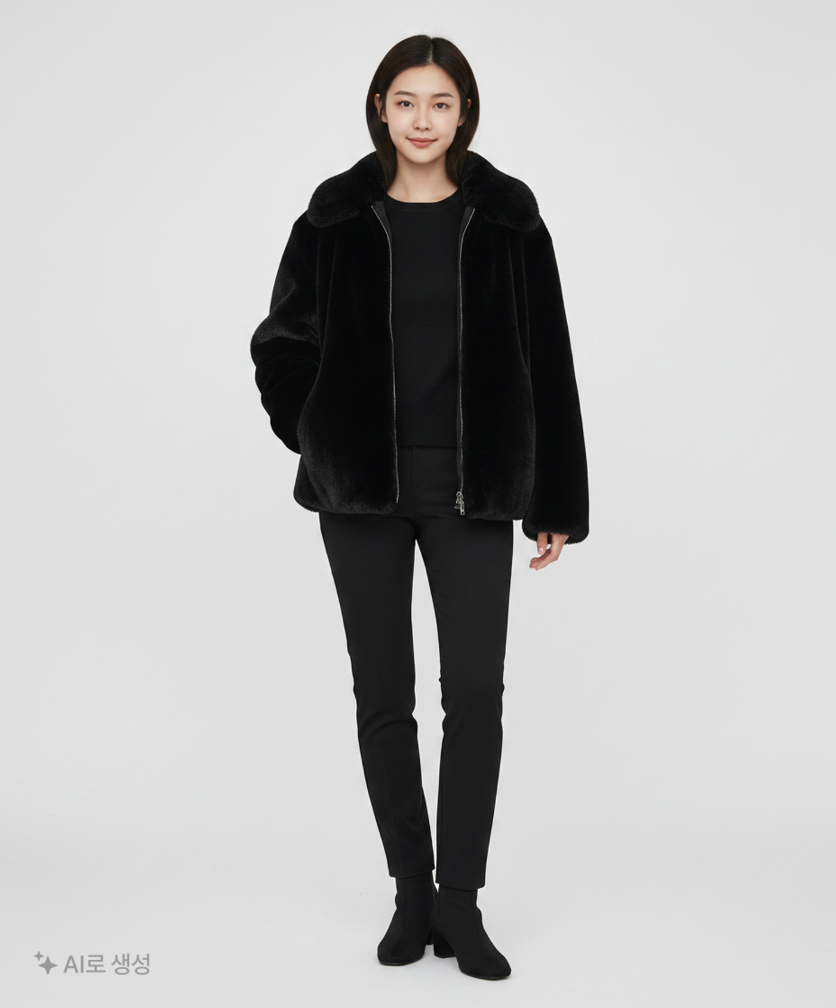 푸마(PUMA) 무스탕/퍼 L