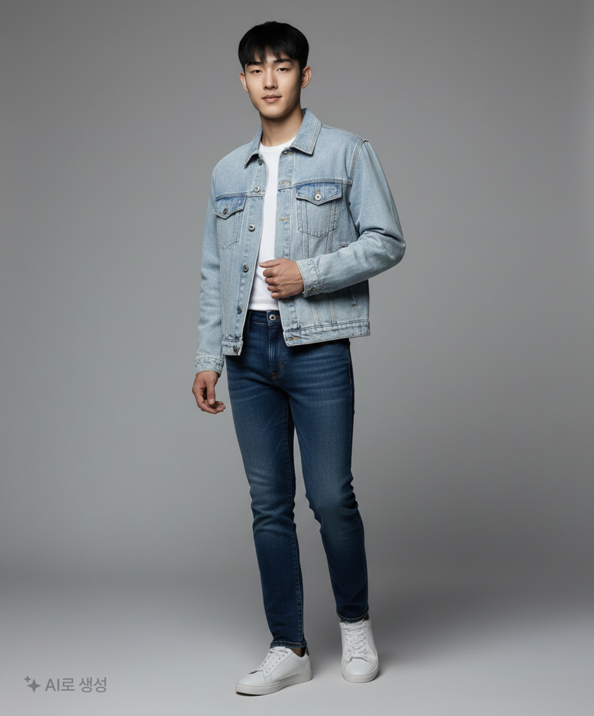 무신사 스탠다드(MUSINSA STANDARD) 데님/트러커 재킷 XL