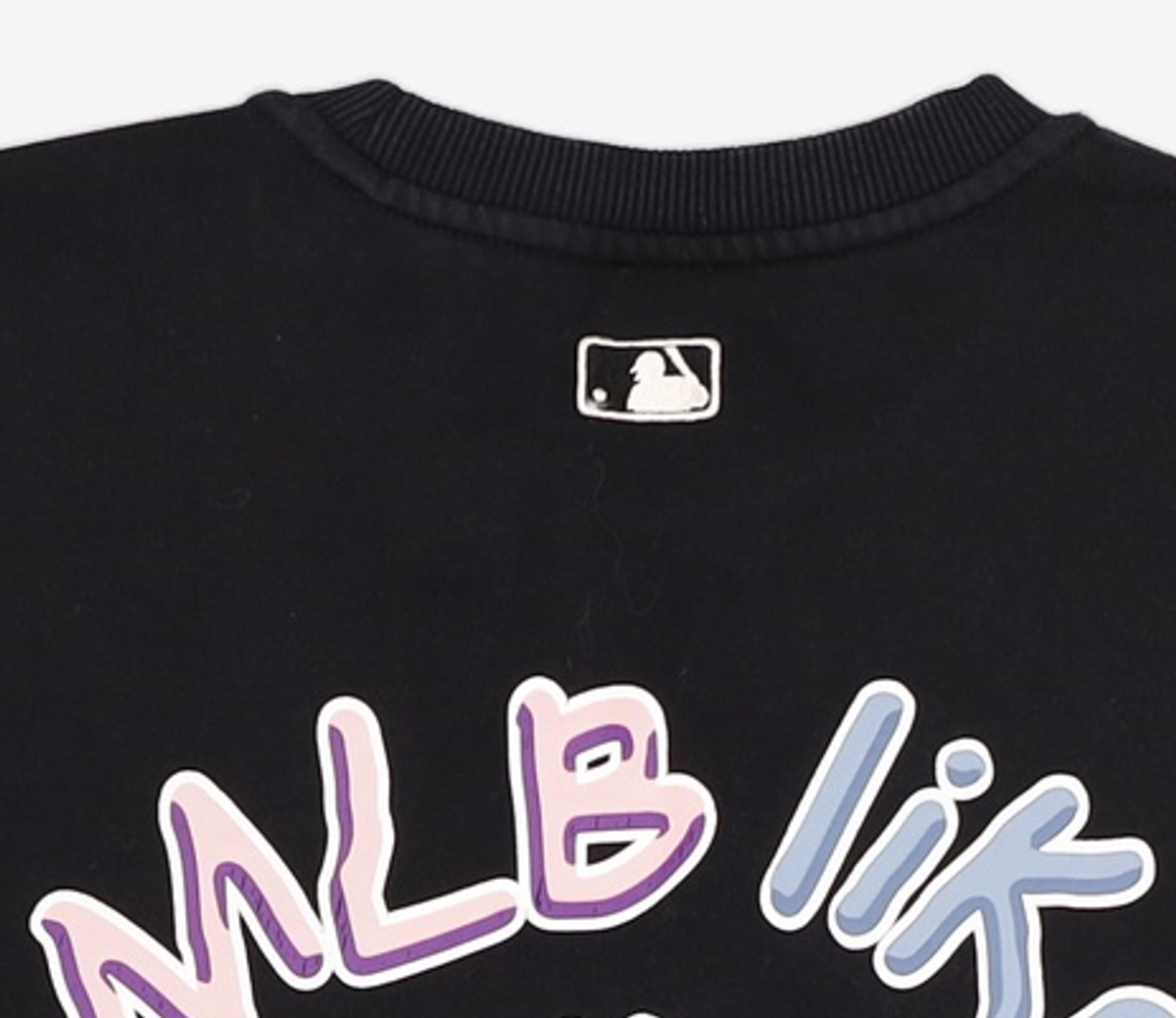 엠엘비(MLB) LIKE 백그래픽 기모 오버핏 맨투맨 P (Coral) S