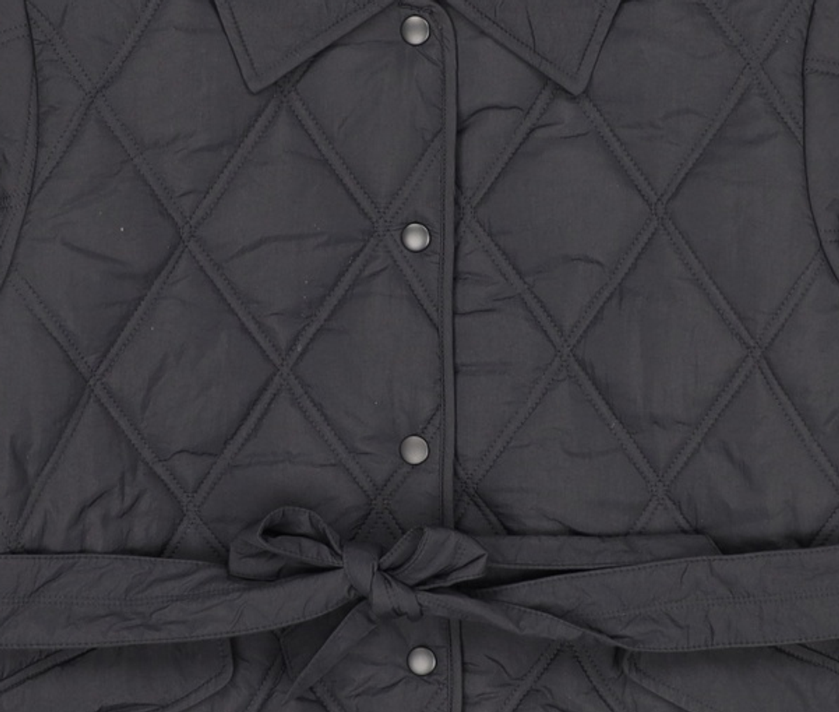 미쏘(MIXXO) 벨티드 경량패딩_MIWJPDV01B S