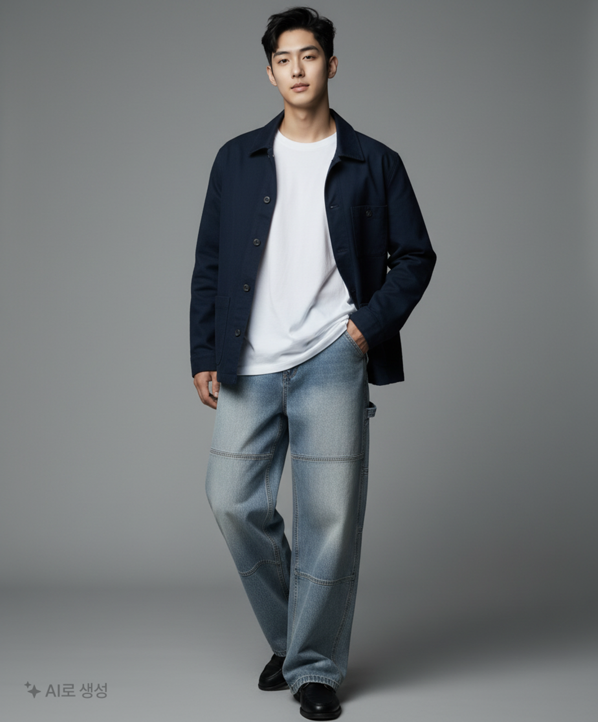 스파오(SPAO) 청/데님 팬츠 XL