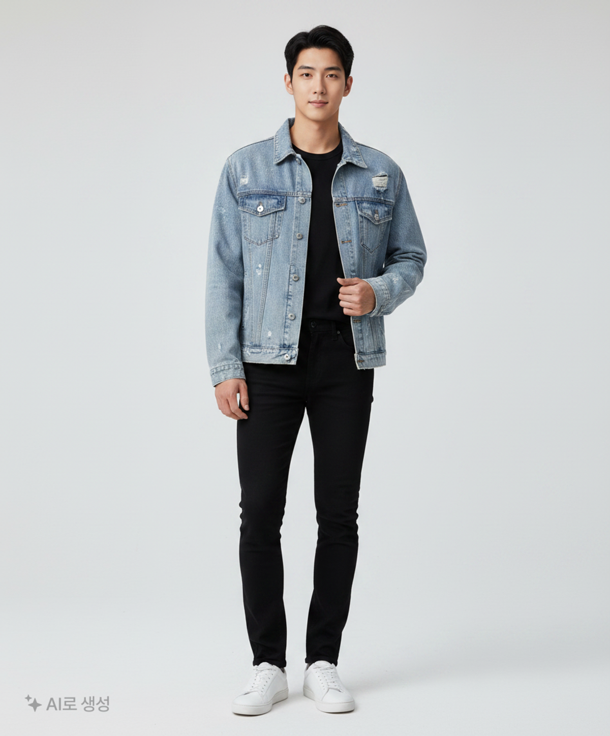 버커루(BUCKAROO) 데님/트러커 재킷 S