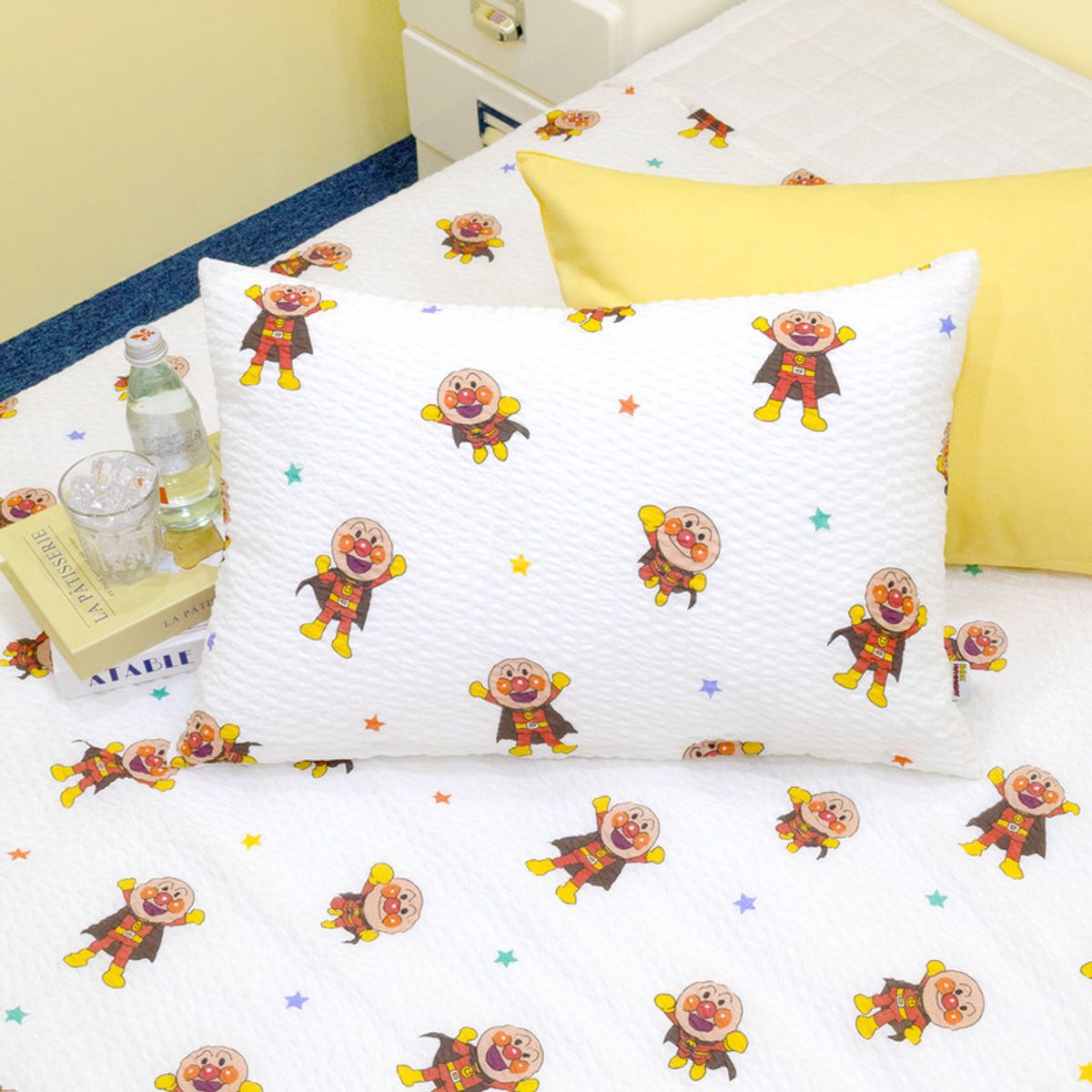나라홈데코(NARAHOMEDECO) 호빵맨 뱀부시어서커베개커버 베이직