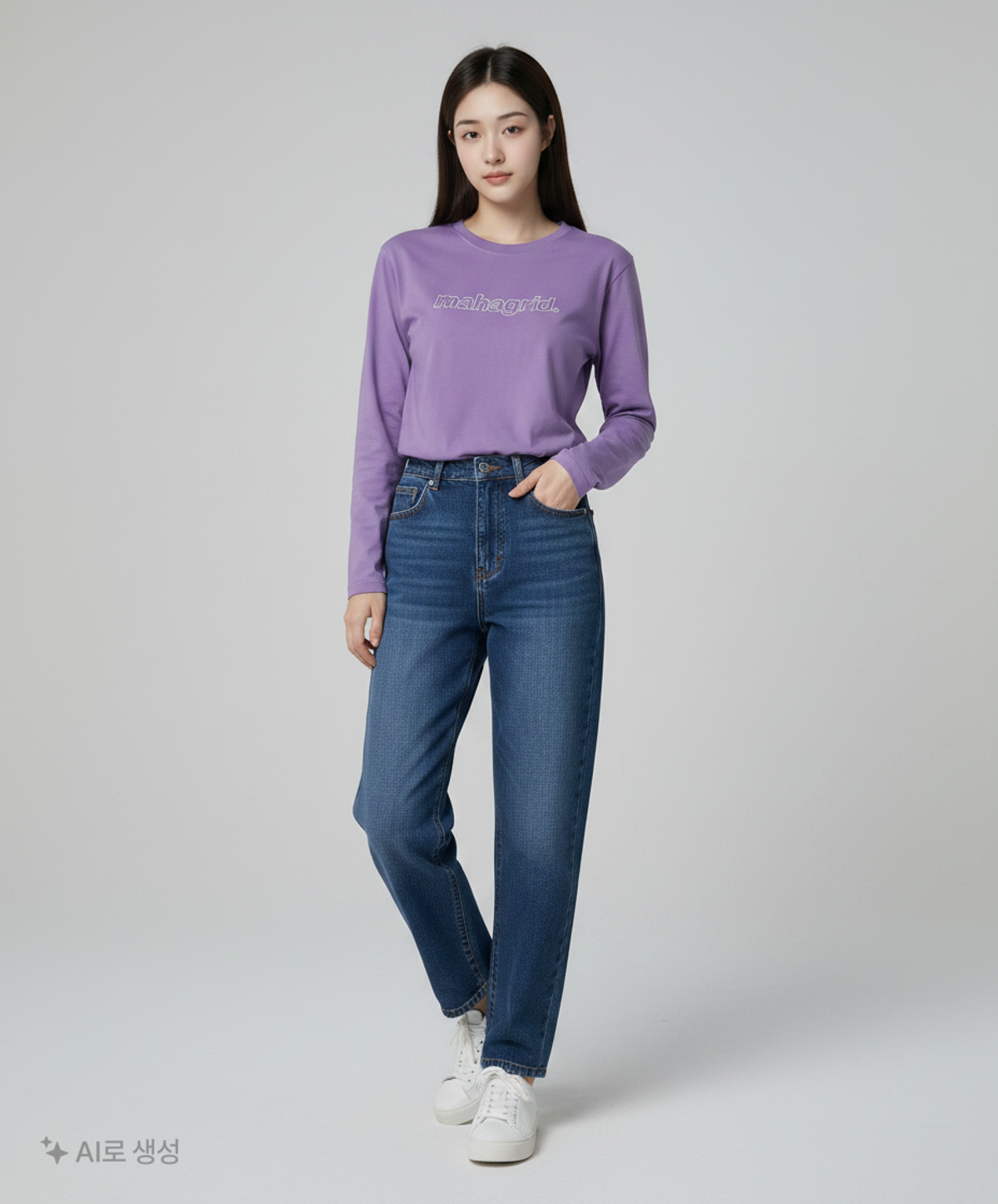 마하그리드(MAHAGRID) 긴소매 티셔츠 S