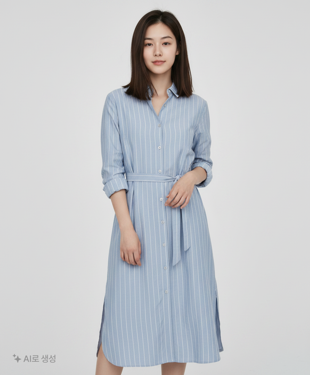미쏘(MIXXO) 미디 원피스 S