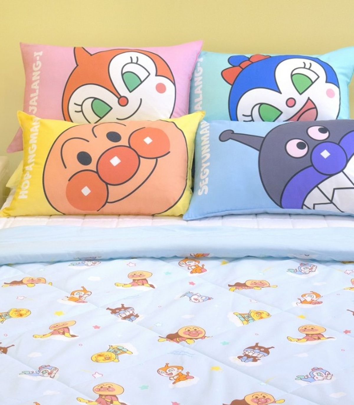 나라홈데코(NARAHOMEDECO) 호빵맨 베개커버 세균맨