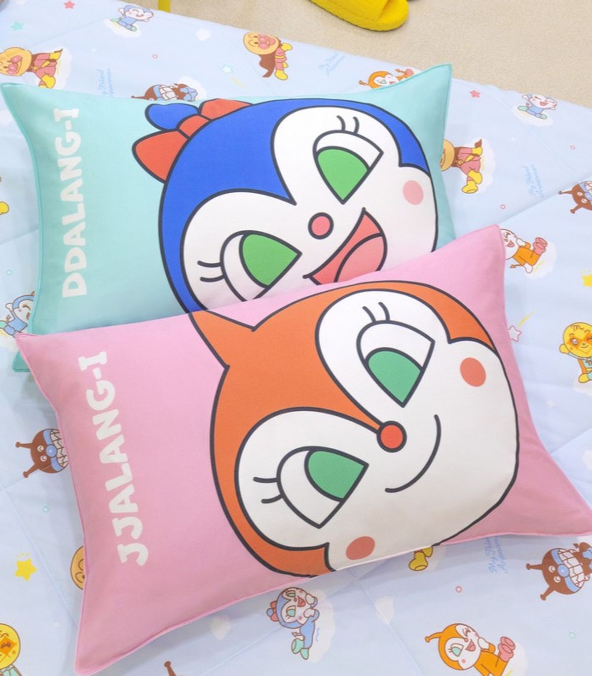 나라홈데코(NARAHOMEDECO) 호빵맨 베개커버 짤랑이