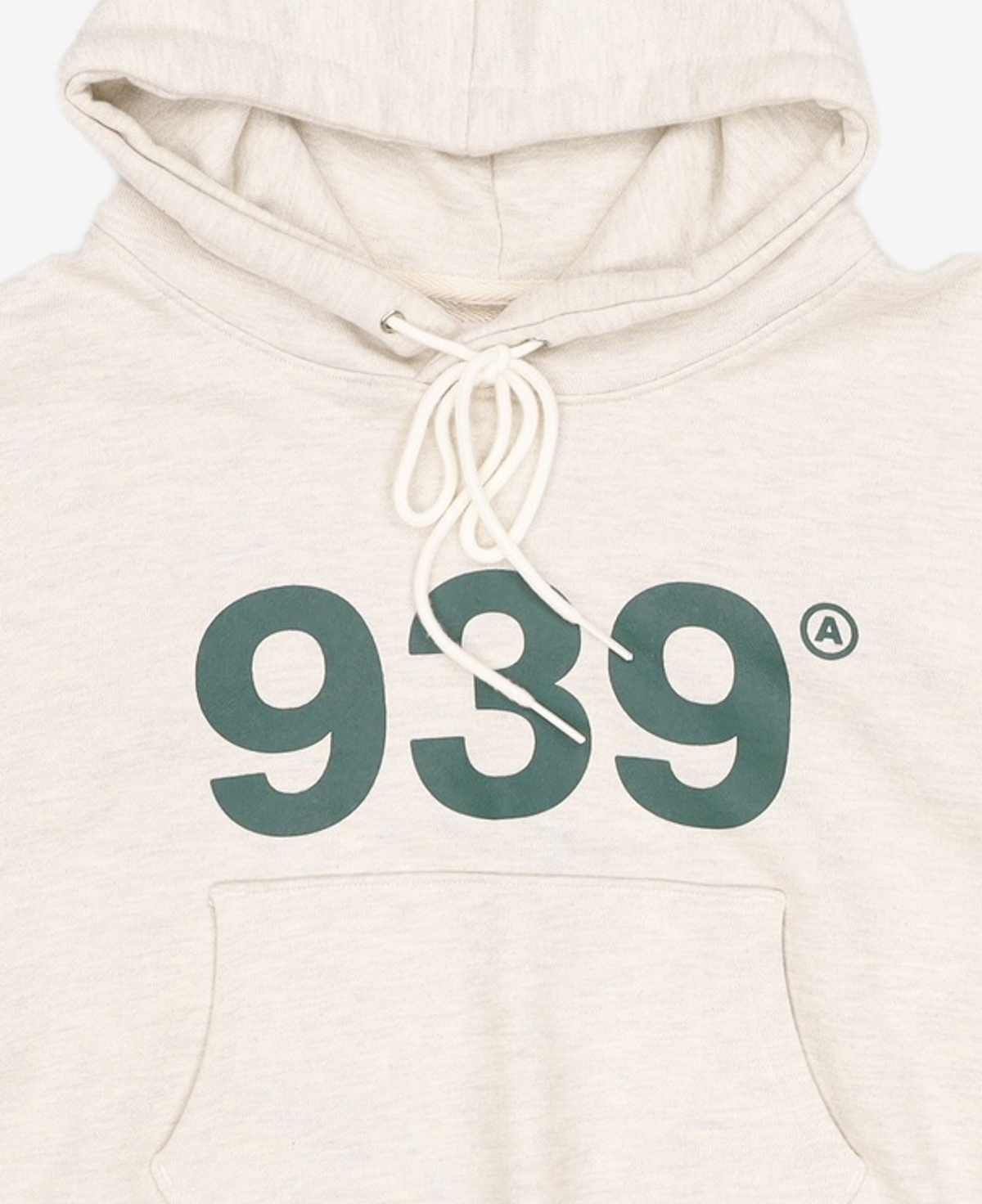 아카이브 볼드(ARCHIVE BOLD) 939 LOGO CROP HOOD (OATMEAL) FREE