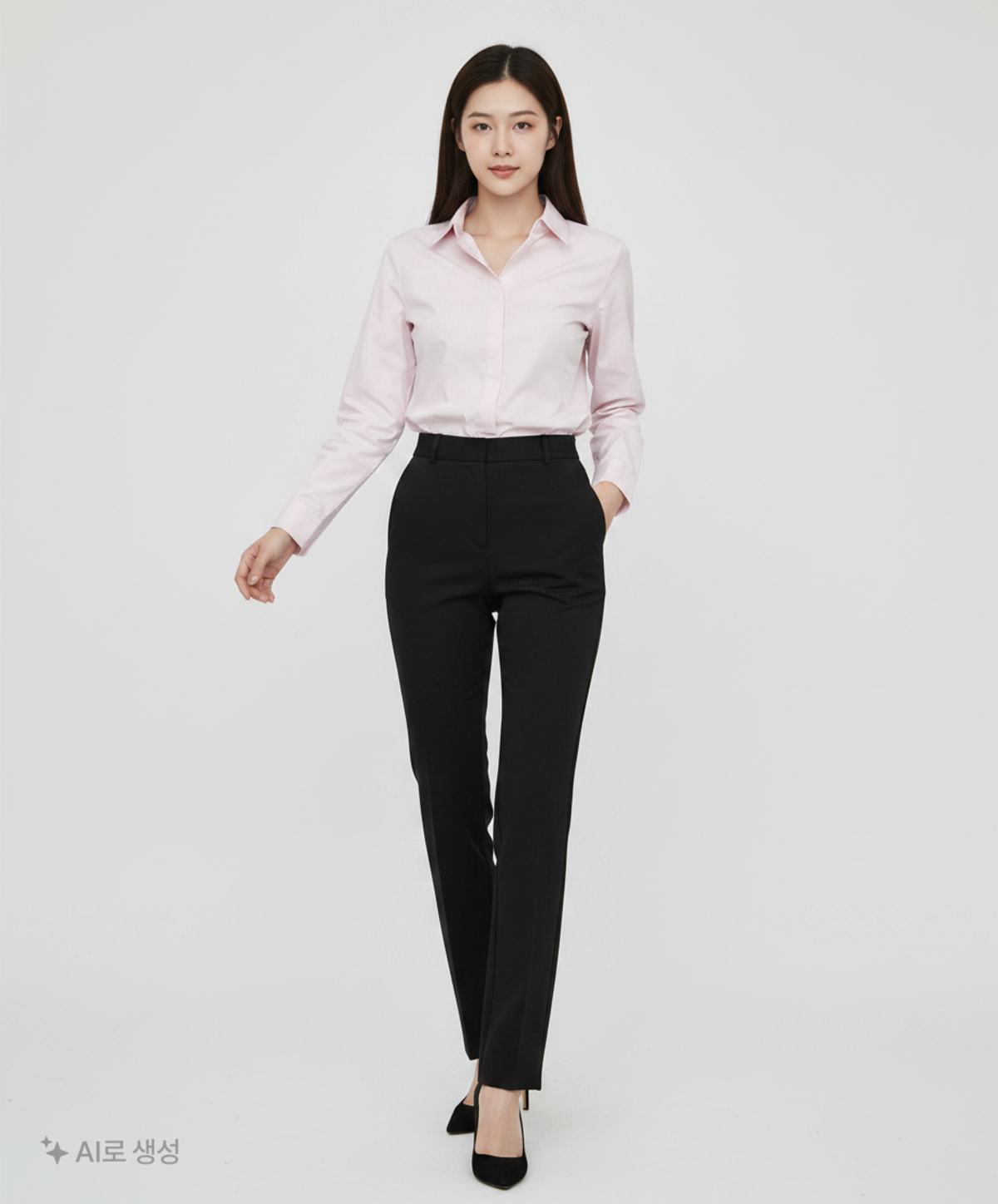 미쏘(MIXXO) 베이직 일자핏 셔츠_MIWYWE210A S