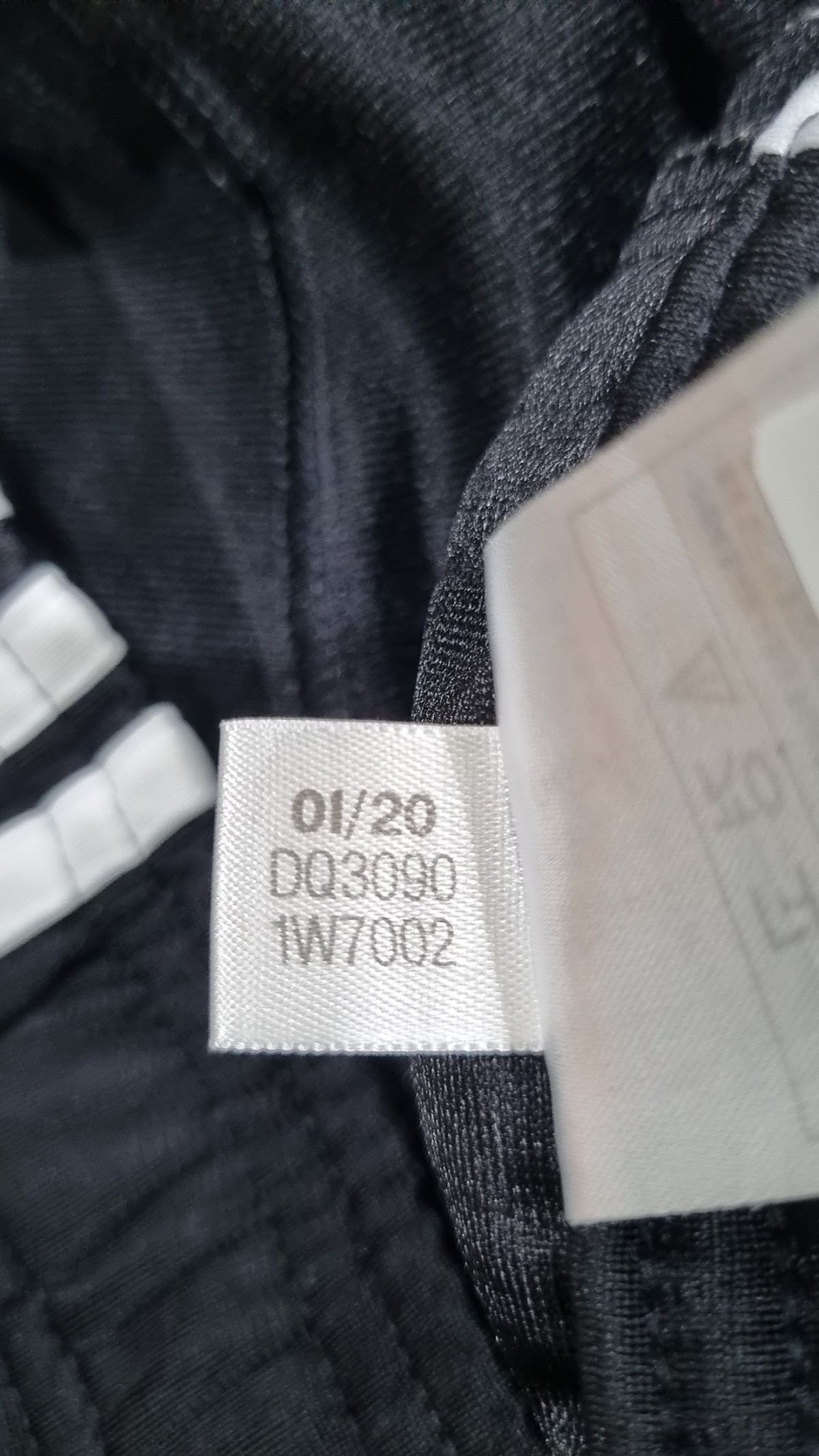 아디다스(ADIDAS) 에센셜 3S 트랙팬츠 - 블랙:화이트 / DQ3090 XL