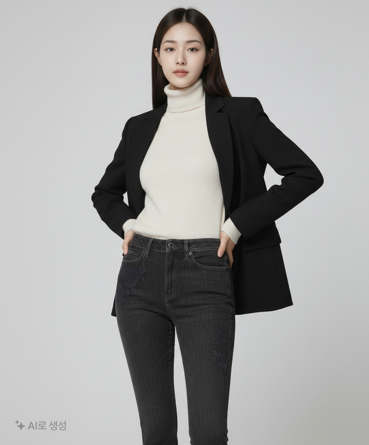 로렌(LAUREN) 청/데님 팬츠 6