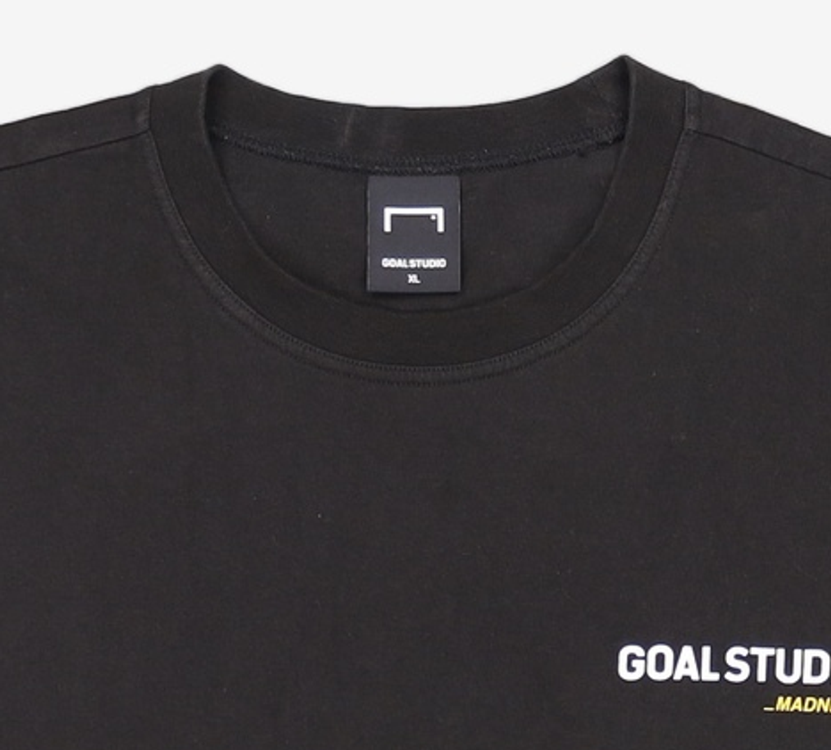 골스튜디오(GOALSTUDIO) MADNESS SHORT SLEEVE TEE - WHITE XL