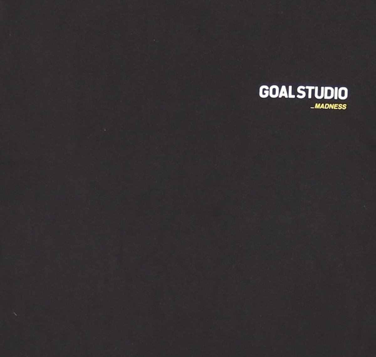 골스튜디오(GOALSTUDIO) MADNESS SHORT SLEEVE TEE - WHITE XL