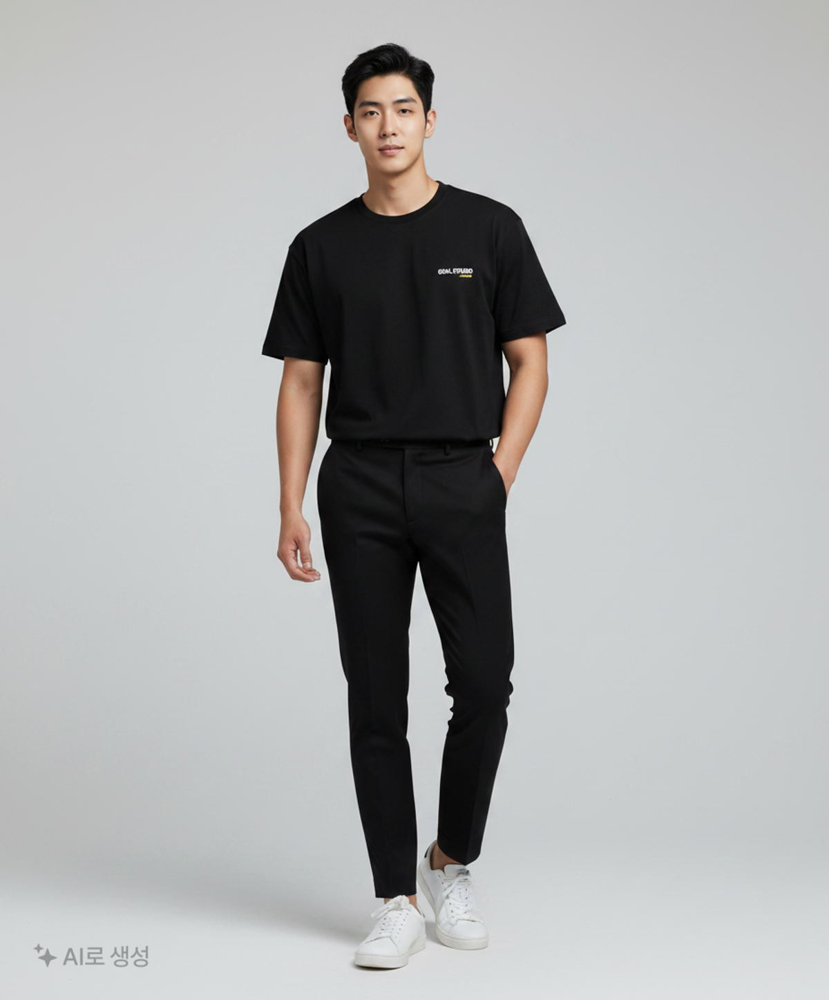골스튜디오(GOALSTUDIO) MADNESS SHORT SLEEVE TEE - WHITE XL