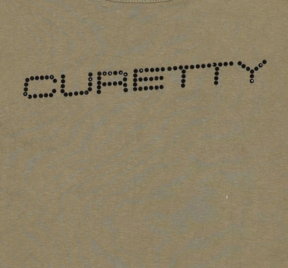 큐리티(CURETTY) C DIAGONAL HEMLINE T-SHIRT_KHAKI S