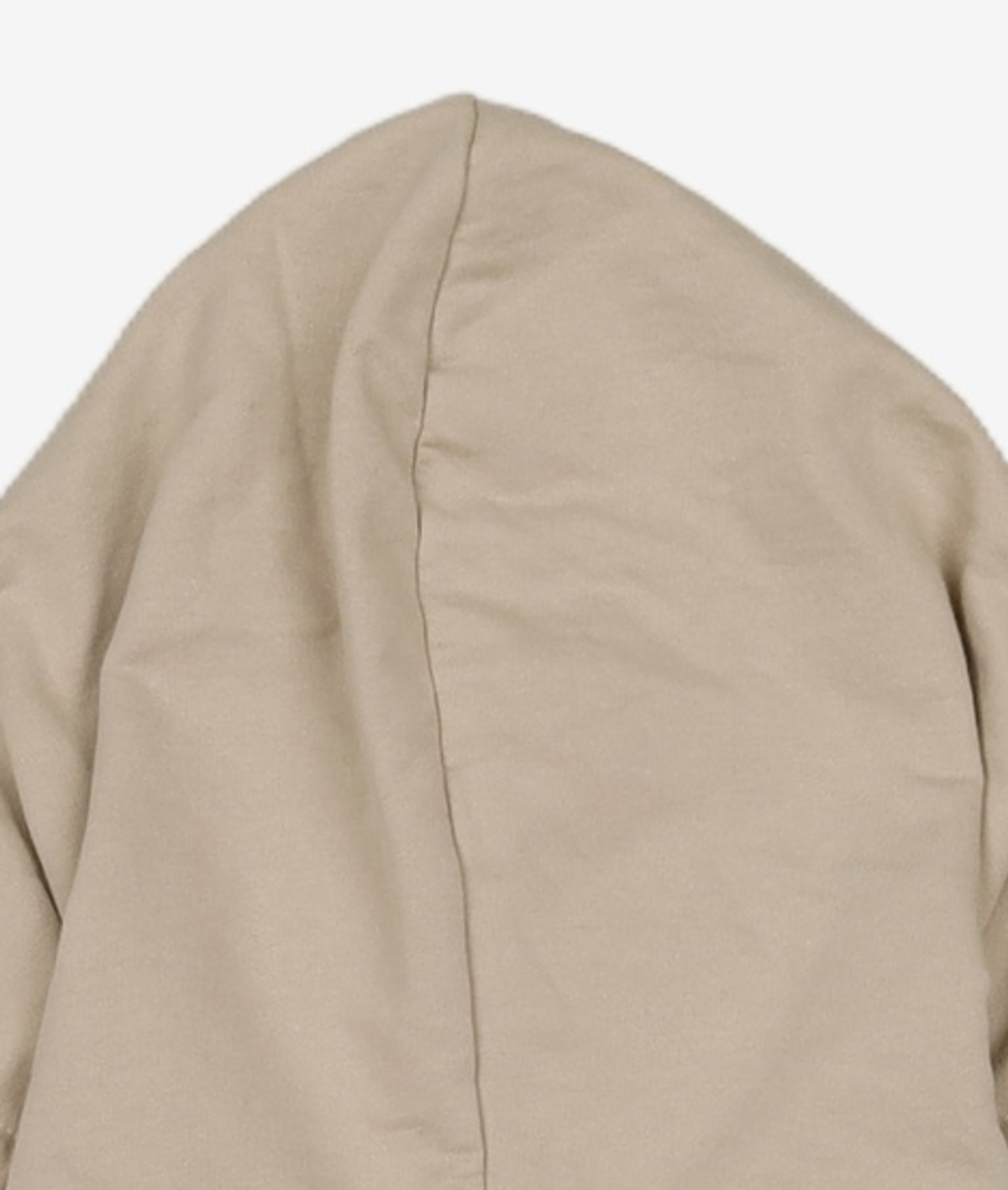 우알롱(WOOALONG) Bolero half hood T-shirts - BEIGE M