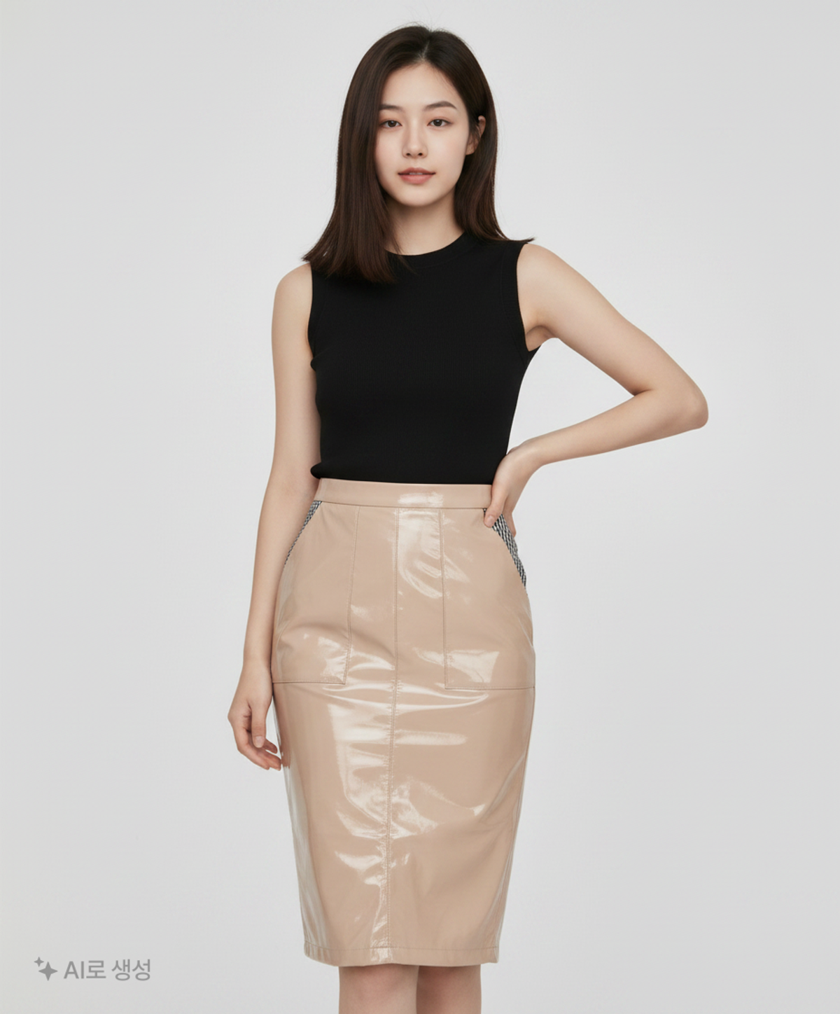 엠버잭(AMBERJACK) 롱스커트 S