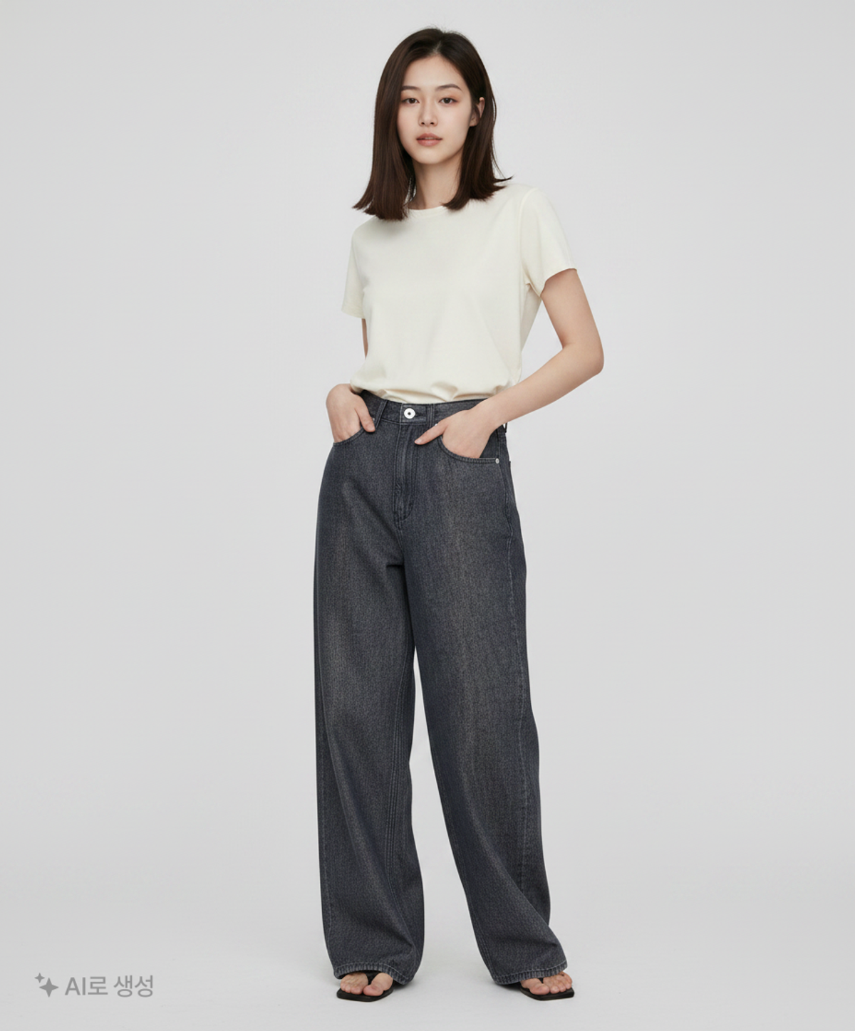 브랜디드(BRANDED) 청/데님 팬츠 28
