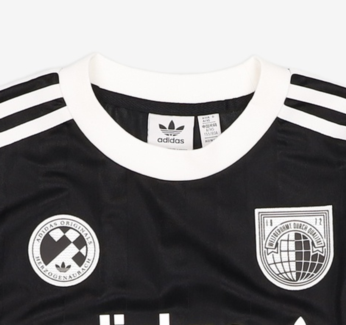 아디다스(ADIDAS) Soccer 크롭 티셔츠 - 블랙 / IR9802 XS