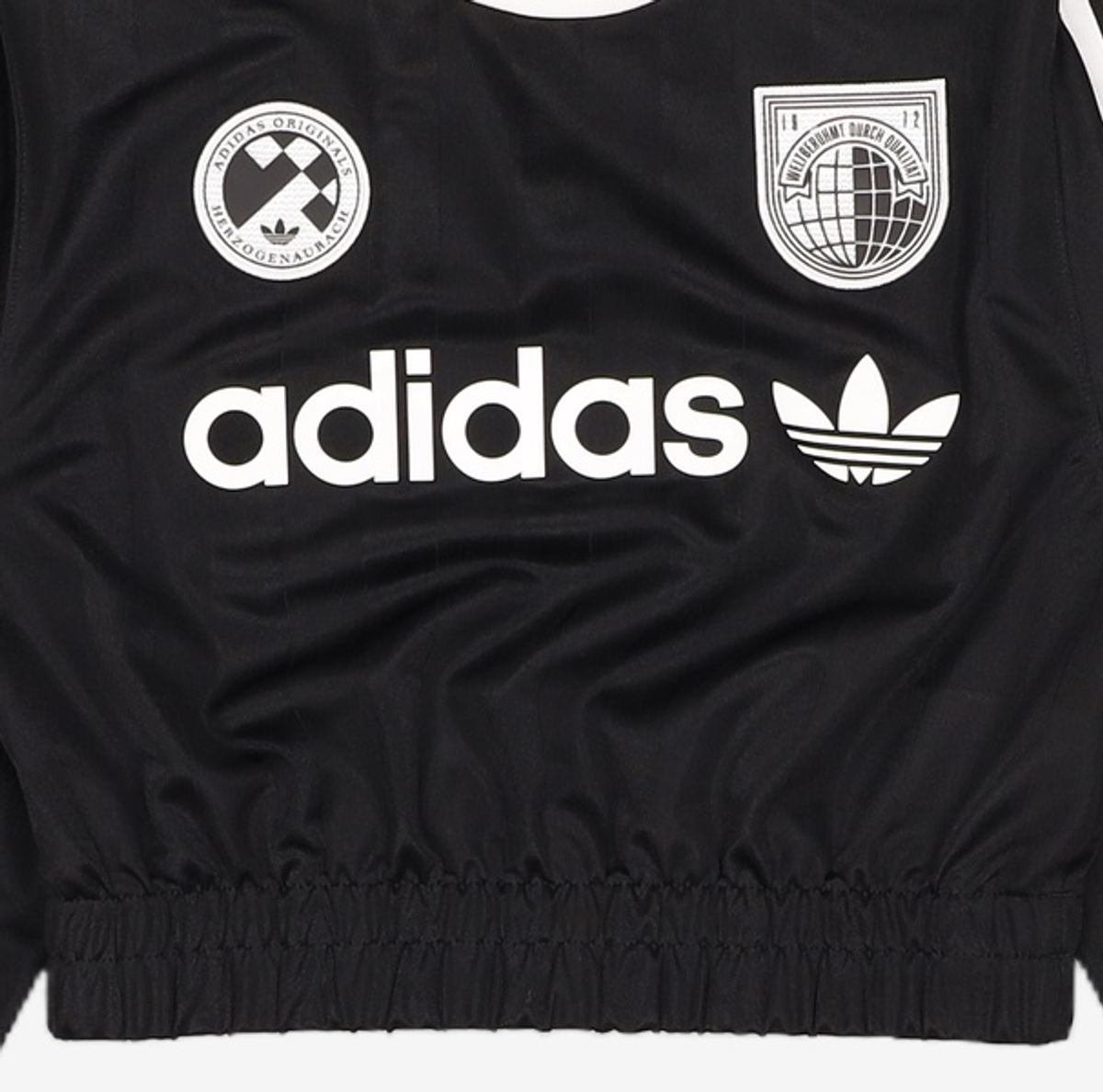 아디다스(ADIDAS) Soccer 크롭 티셔츠 - 블랙 / IR9802 XS