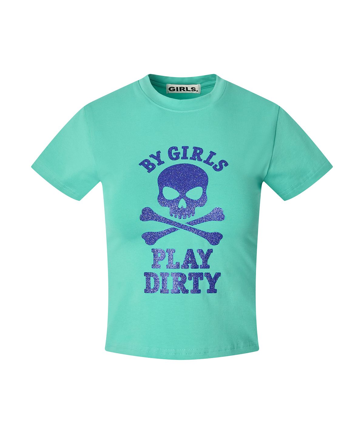 걸스걸스(GIRLSGIRLS) SKULL PLAY TEE - MINT
