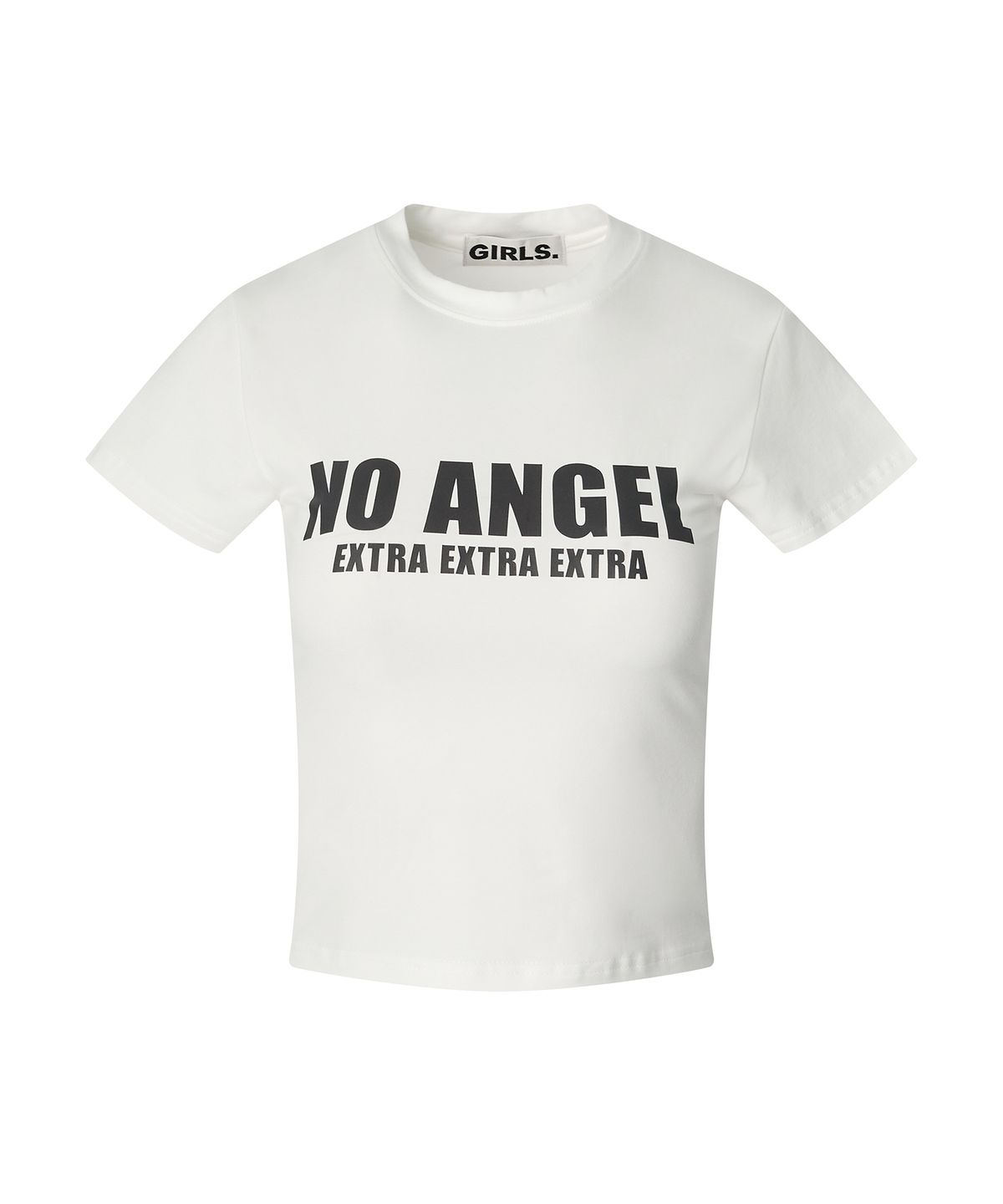 걸스걸스(GIRLSGIRLS) NO ANGEL TEE - WHITE