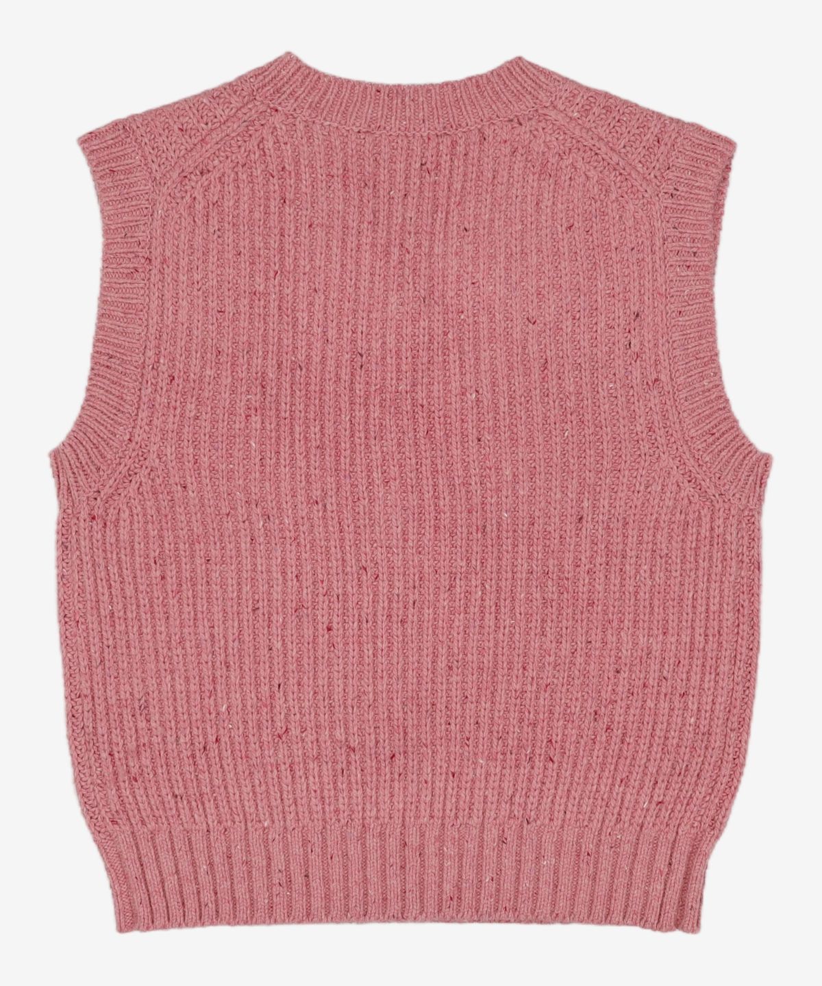 던스트(DUNST) UNISEX V-NECK KNIT VEST_UDSW5C113_SOFT PINK M