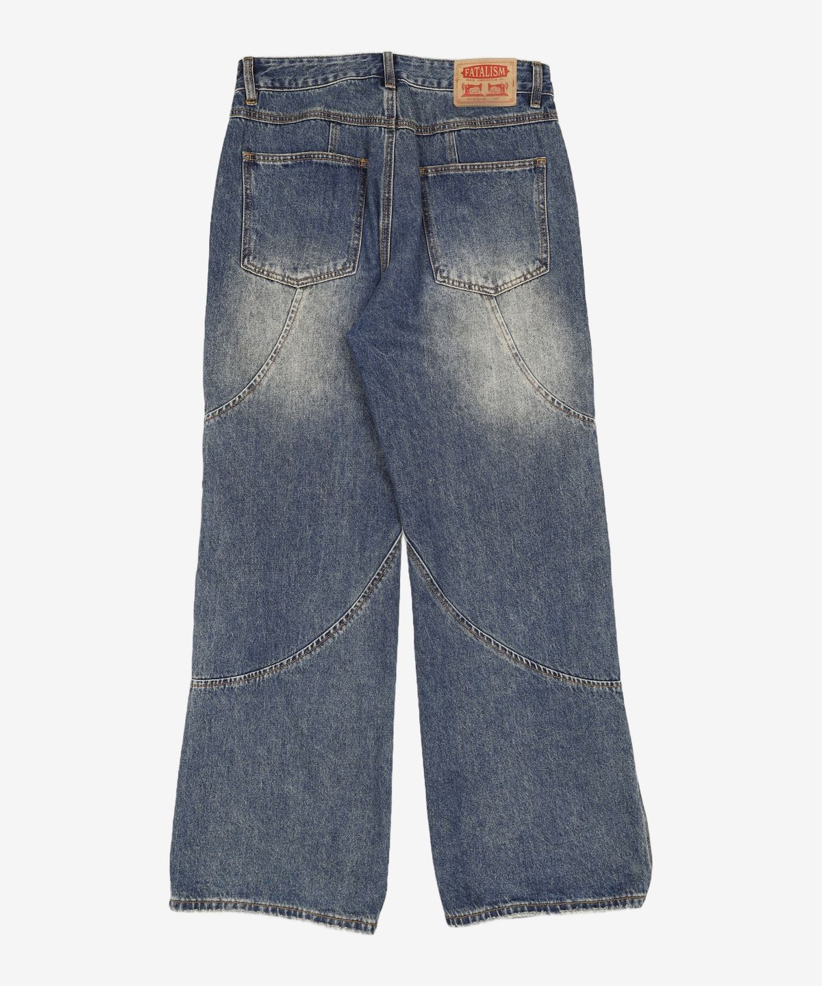 페이탈리즘(FATALISM) #0346 blue wave wide flare fit 46