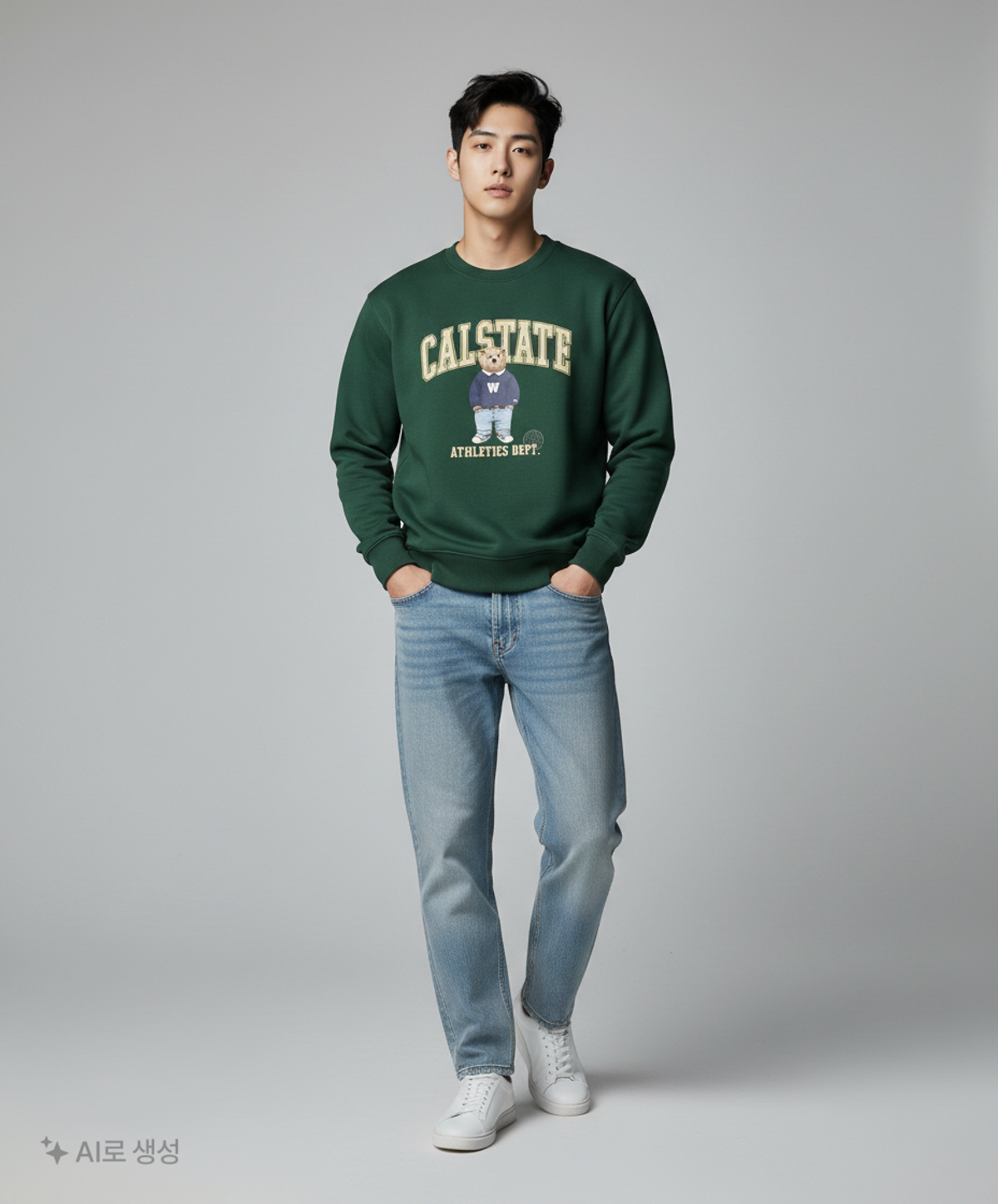 후아유(WHO.A.U) 포토스티브 맨투맨 / WHMWC4811U XL