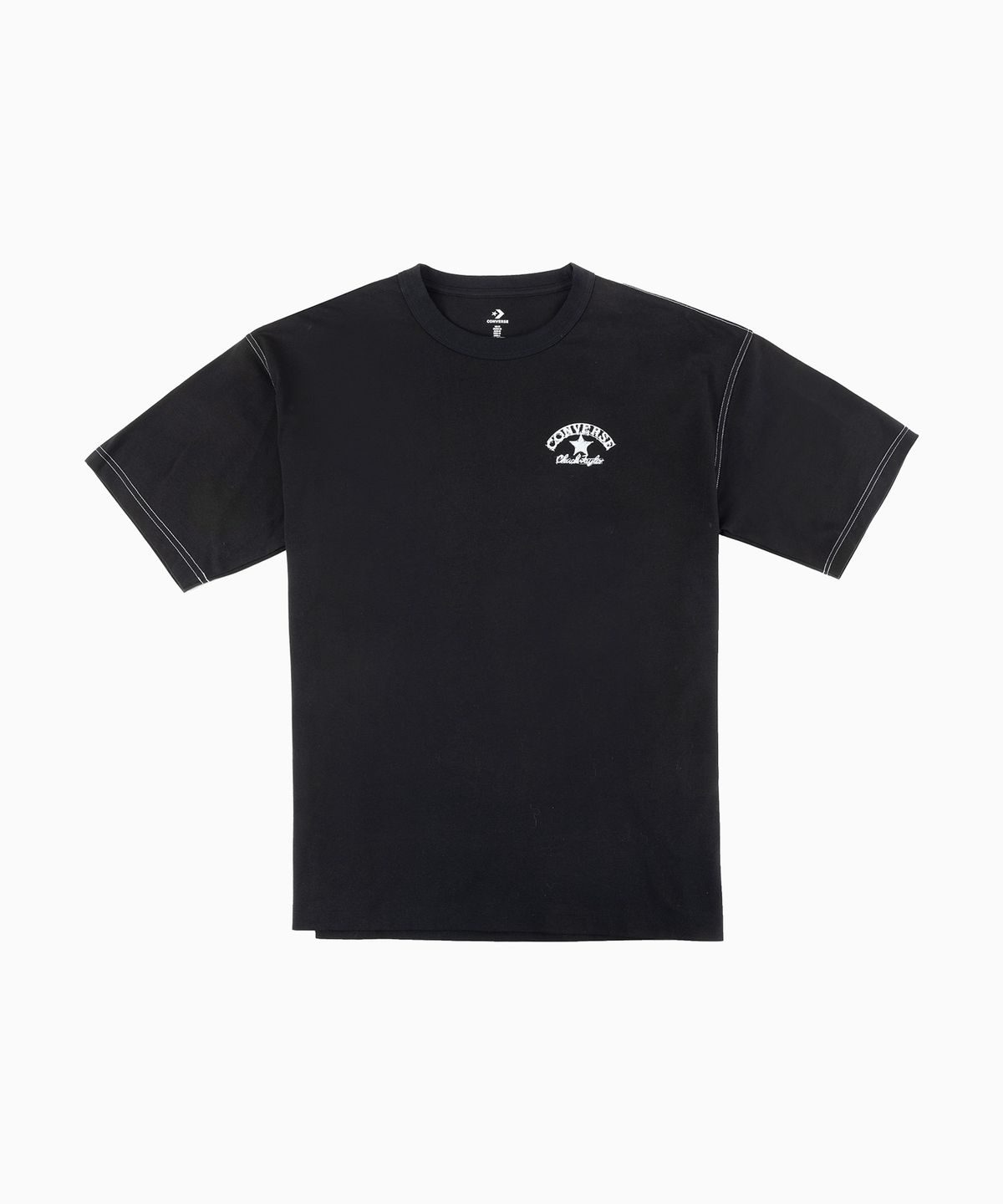 컨버스(CONVERSE) 소로나 패치 그래픽 티셔츠 블랙 UCK080-023