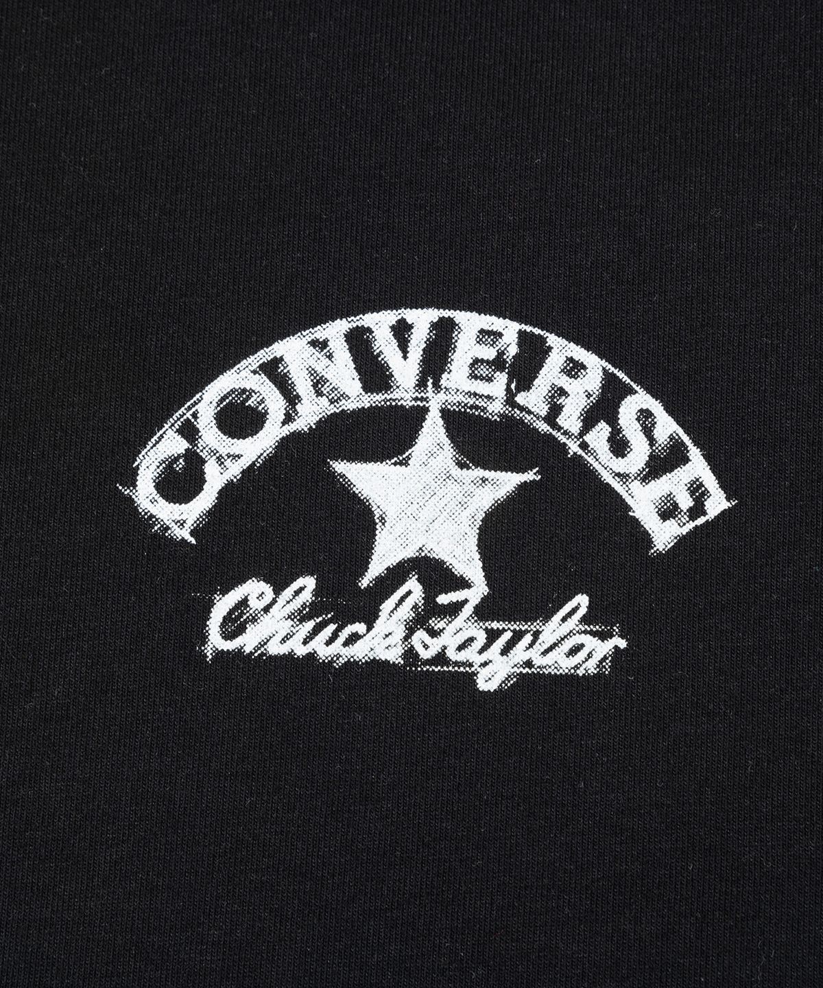컨버스(CONVERSE) 소로나 패치 그래픽 티셔츠 블랙 UCK080-023