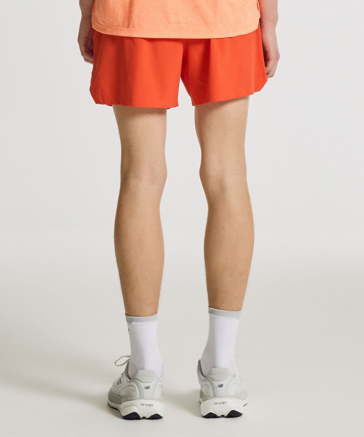 뉴발란스(NEW BALANCE) NBNVG36201 / MEN RC 쇼츠 5인치 (RED)