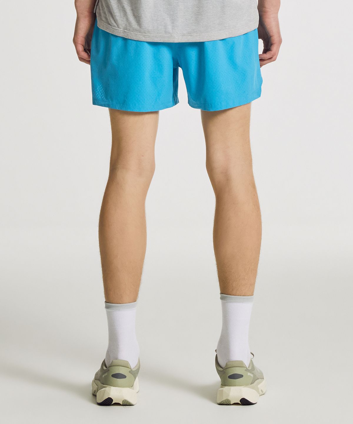 뉴발란스(NEW BALANCE) NBNVG36201 / MEN RC 쇼츠 5인치 (L/BLUE)