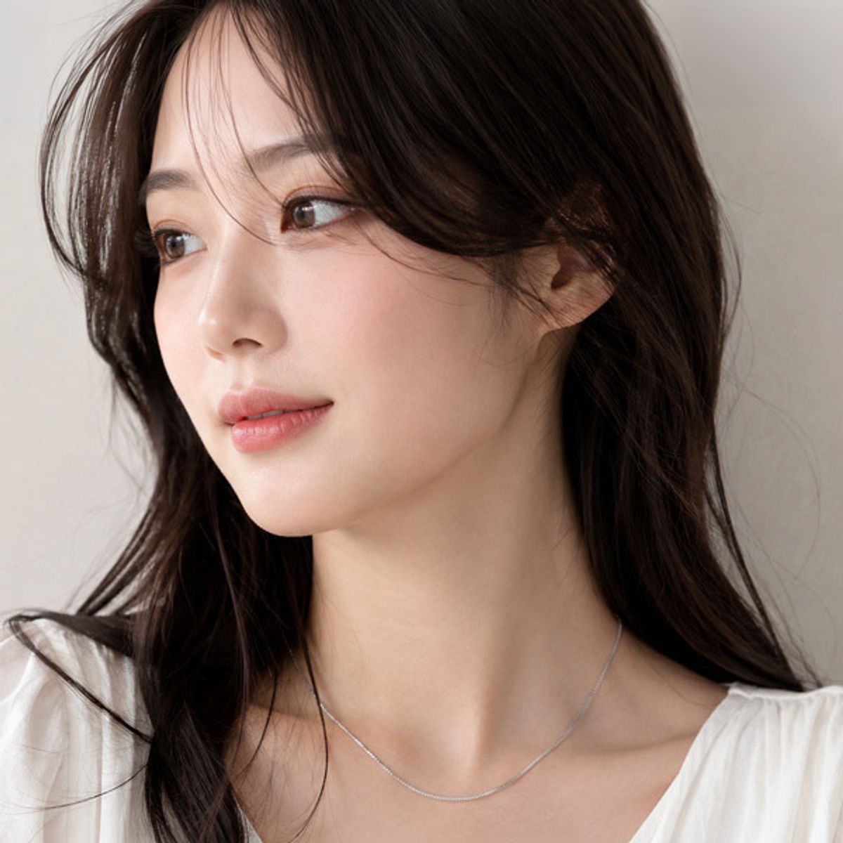 메종드쉬(MAISON DE SHE) 여성 목걸이 베이직 체인 모음 레이어드 BCN018