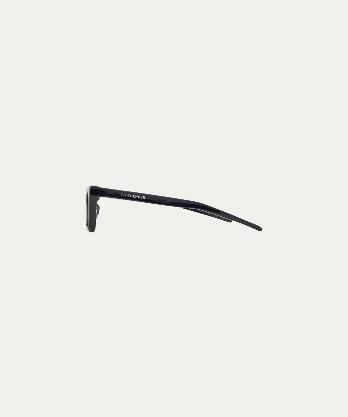 로우 젠더(LOW GENDER) SNATCH NO.005 - BLACK(CLEAR LENS)