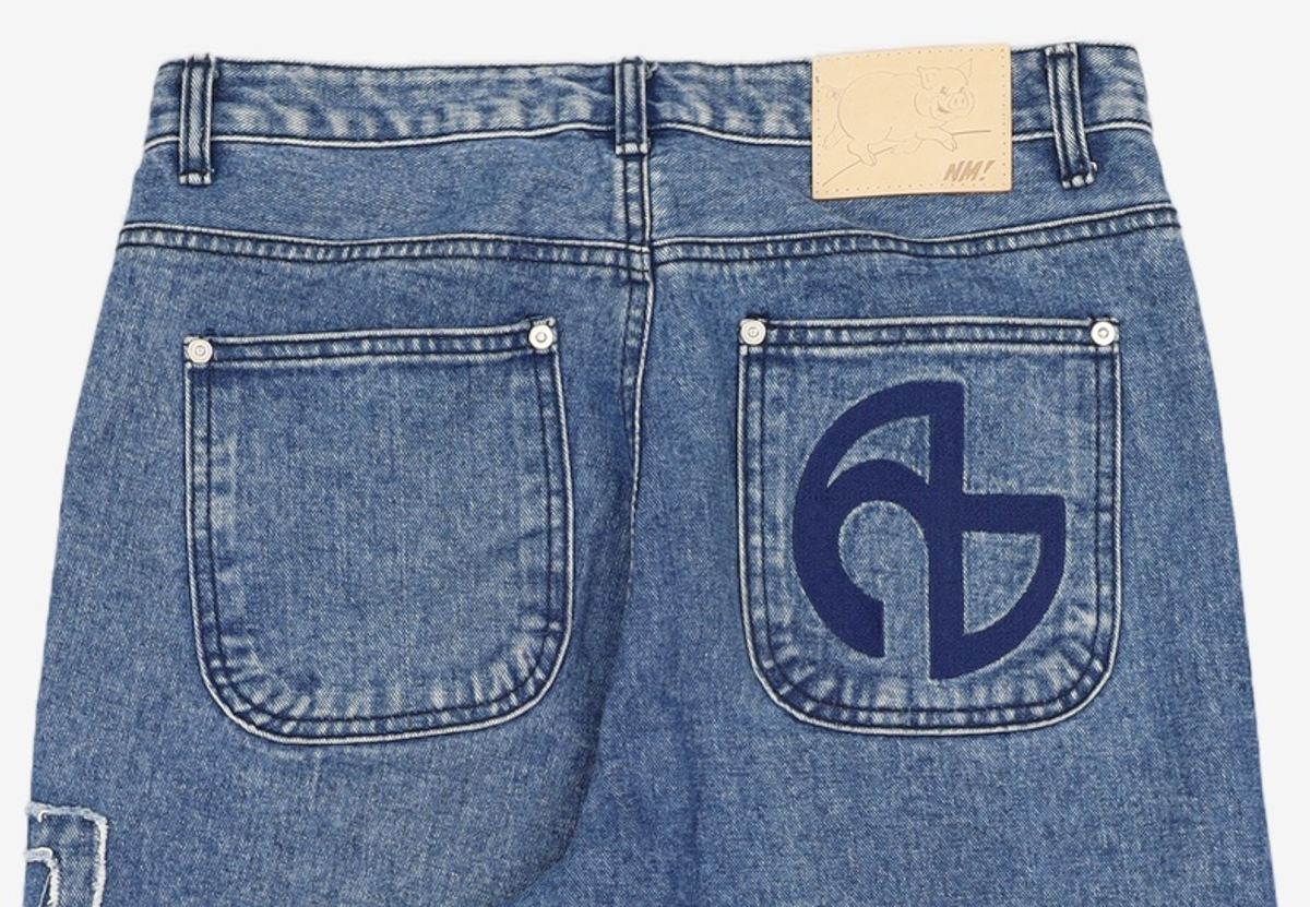 노매뉴얼(NOMANUAL) 청/데님 팬츠 100