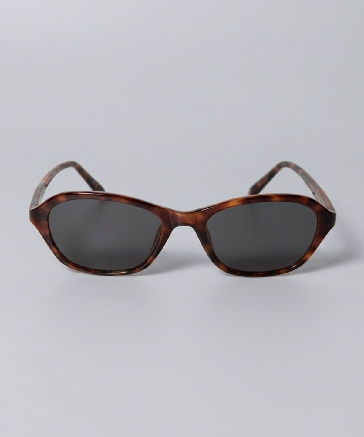 투큐브(2CUBE) Retro Cat-Eye Oval Sunglasses(Leopard)