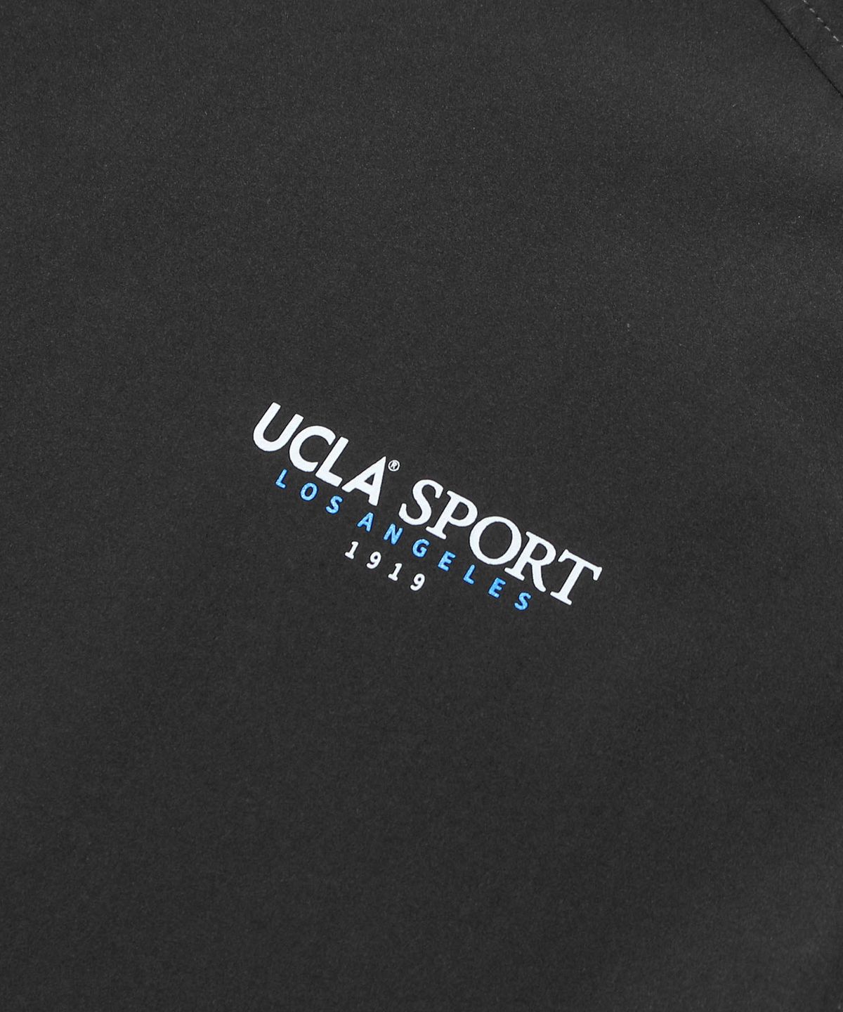 유씨엘에이(UCLA) 남녀공용 나일론 절개 티셔츠[BLACK](UC4ST75)