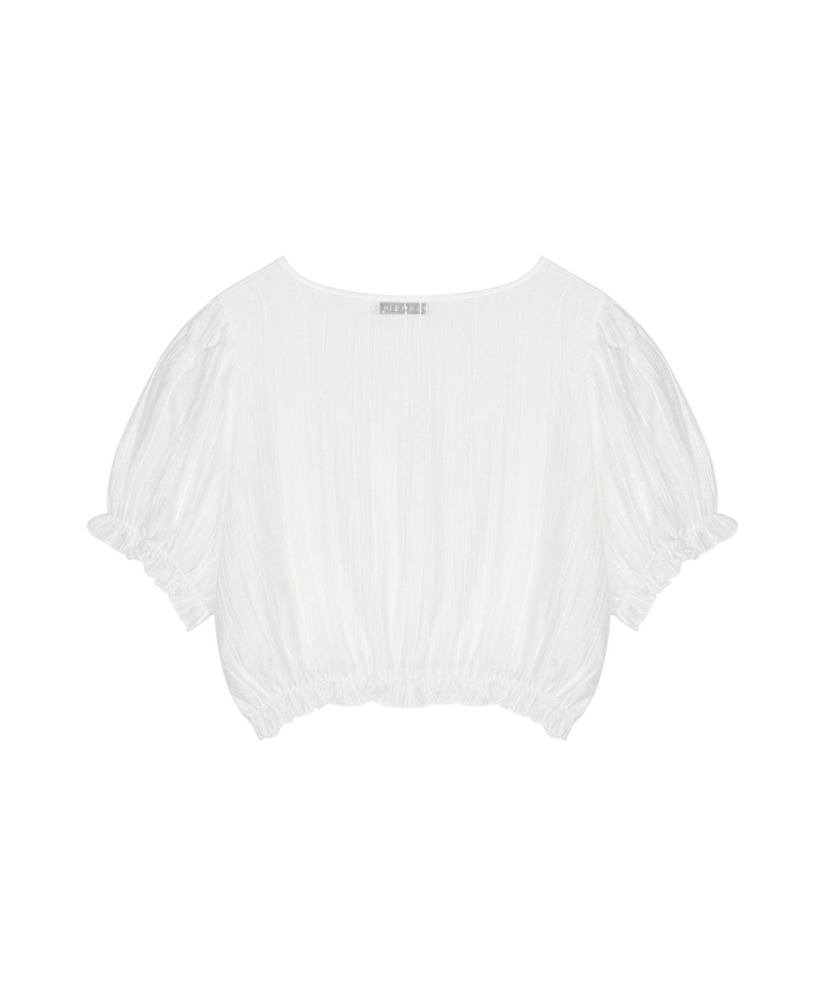 닉앤니콜(NICK&NICOLE) PIN STRIPE PUFF BLOUSE_IVORY