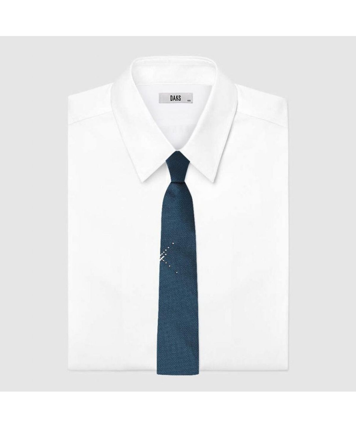 닥스셔츠(DAKS SHIRTS) 실크100 큐빅 원포인트 넥타이 민트_DMF1ACF1205M1