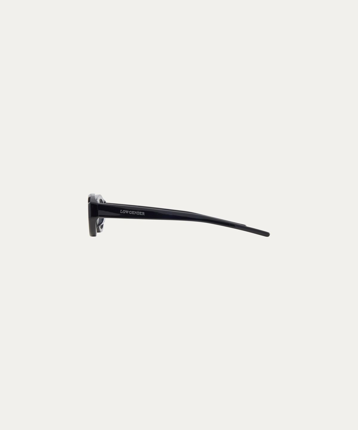 로우 젠더(LOW GENDER) SNATCH NO.006 - BLACK(CLEAR LENS)