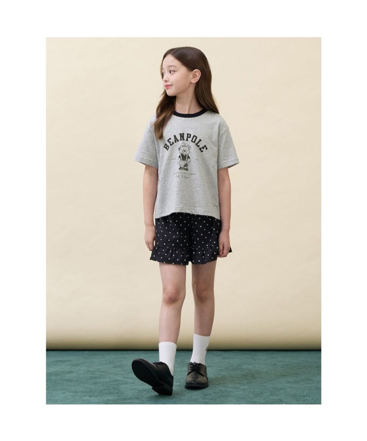 빈폴 키즈(BEANPOLE KIDS) 도트 스커트 - 블랙