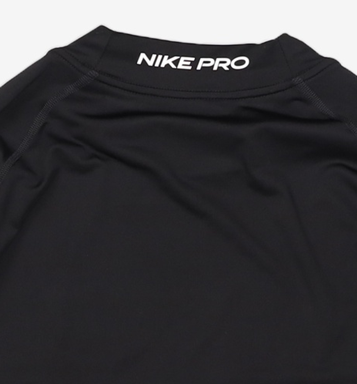 나이키(NIKE) 프로 드라이 핏 피트니스 모크넥 긴소매 탑 M - 블랙:화이트 / FB7909-010 XXL