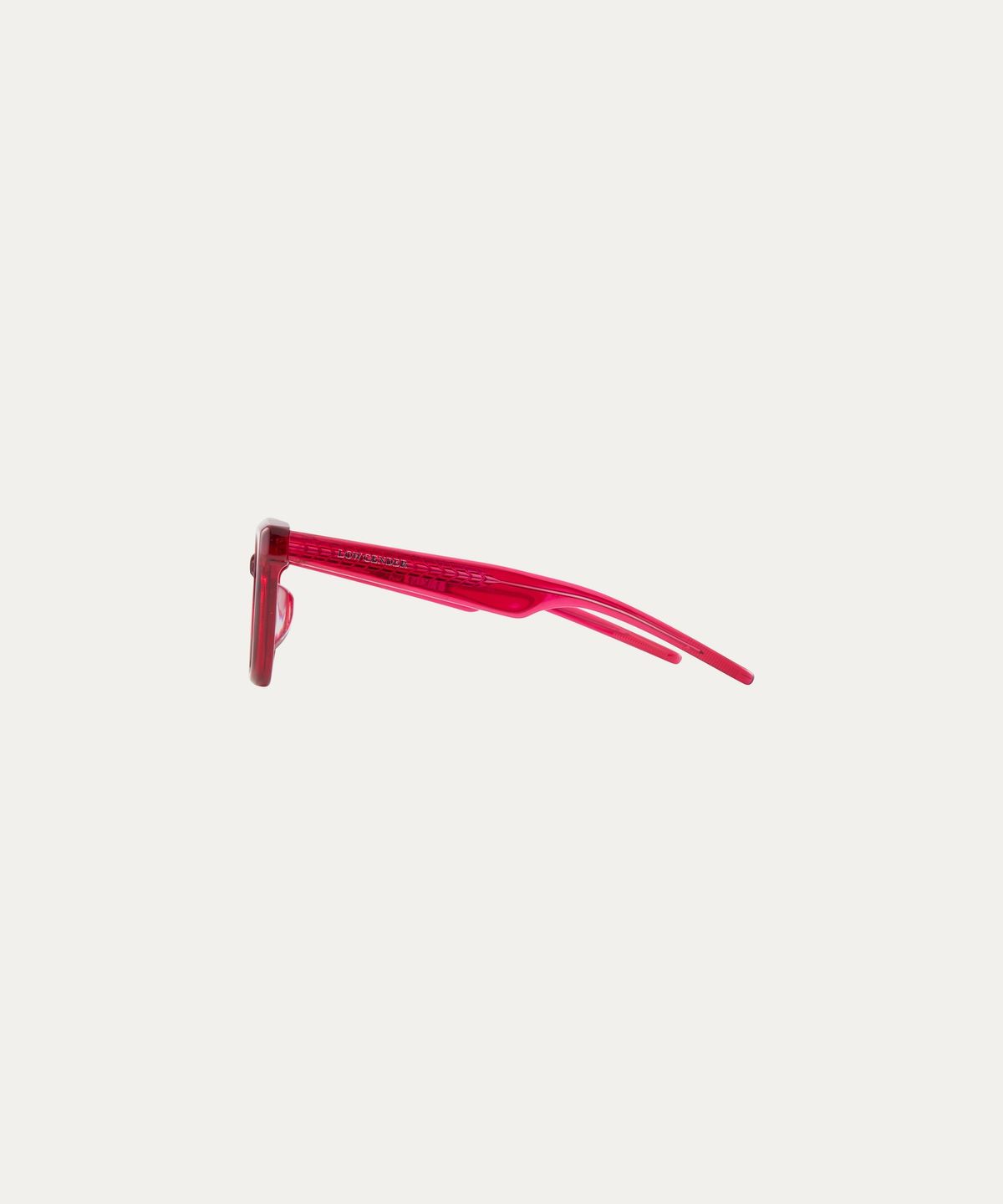 로우 젠더(LOW GENDER) SNATCH NO.007 - RED CLEAR