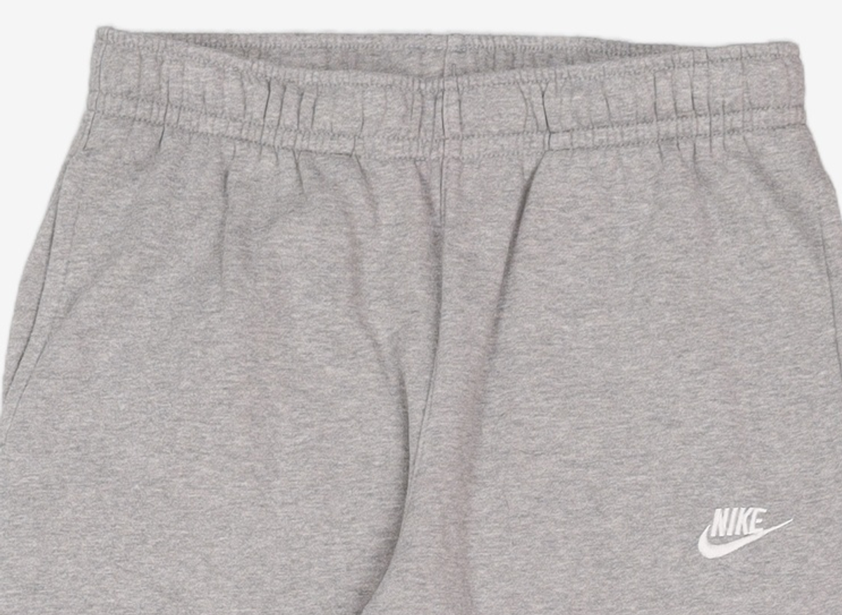 나이키(NIKE) 스포츠웨어 클럽 플리스 팬츠 M - 다크 그레이 헤더:매트 실버:화이트 / BV2708-063 M