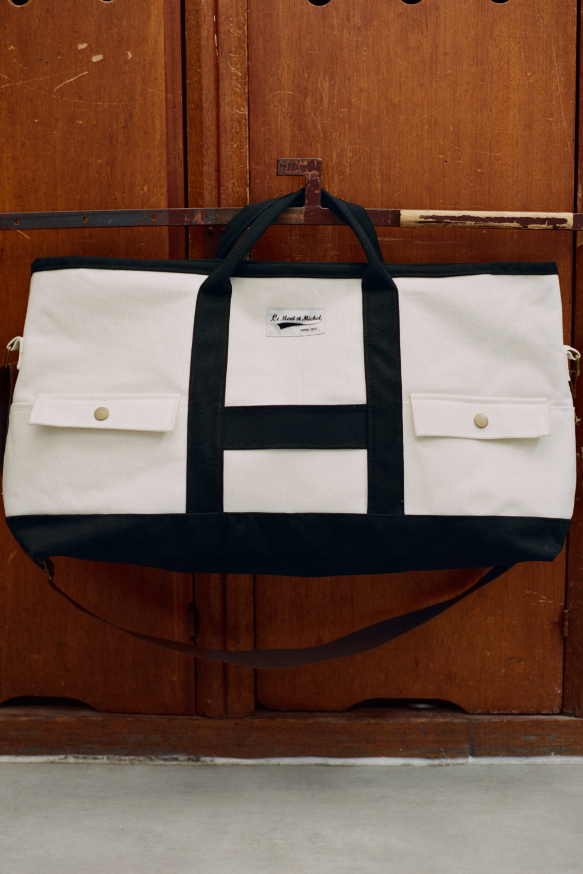 르몽생미셸(LE MONT ST MICHEL) ARMIN – TRAVEL BAG_Ivory