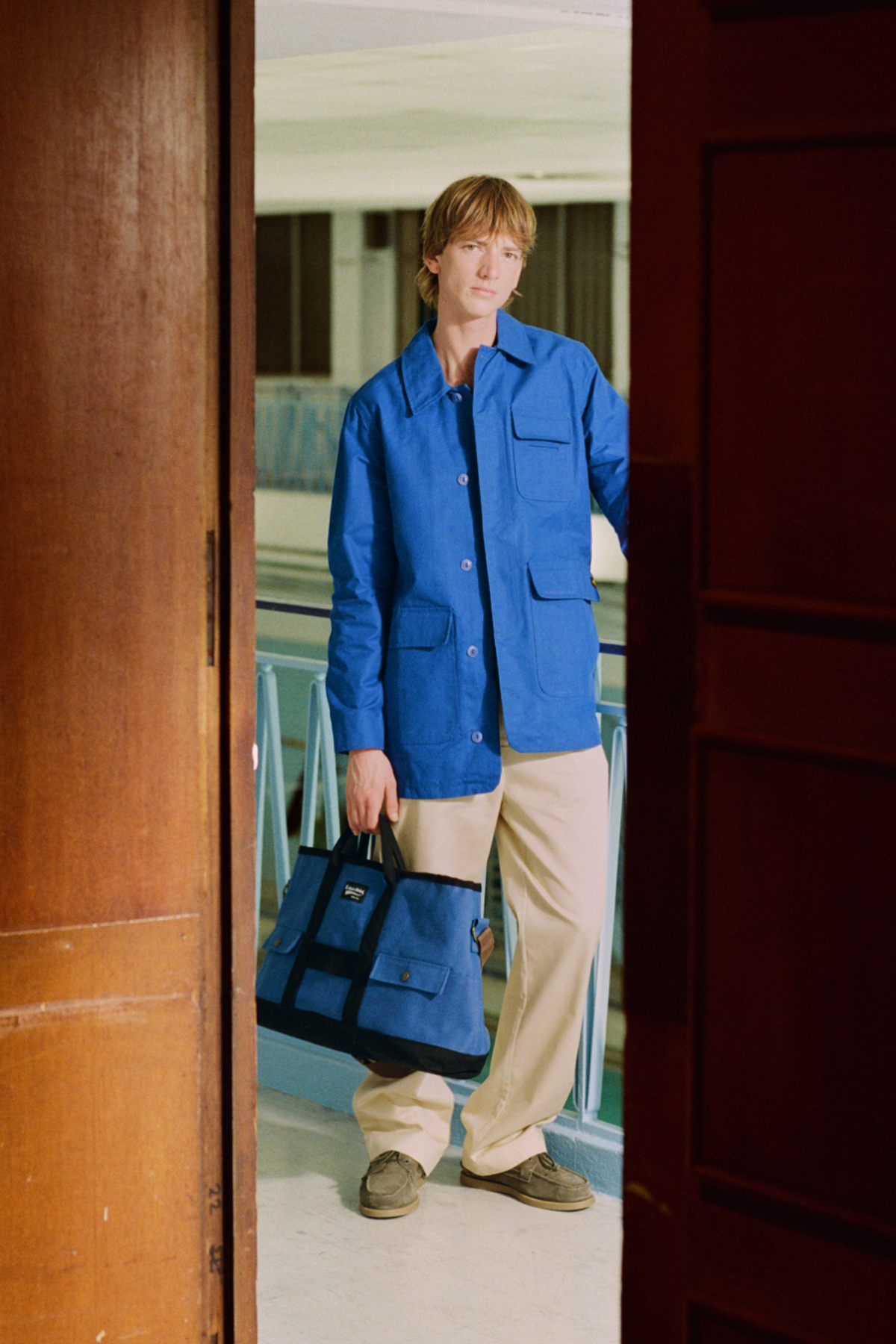 르몽생미셸(LE MONT ST MICHEL) ARMIN – TRAVEL BAG_Blue